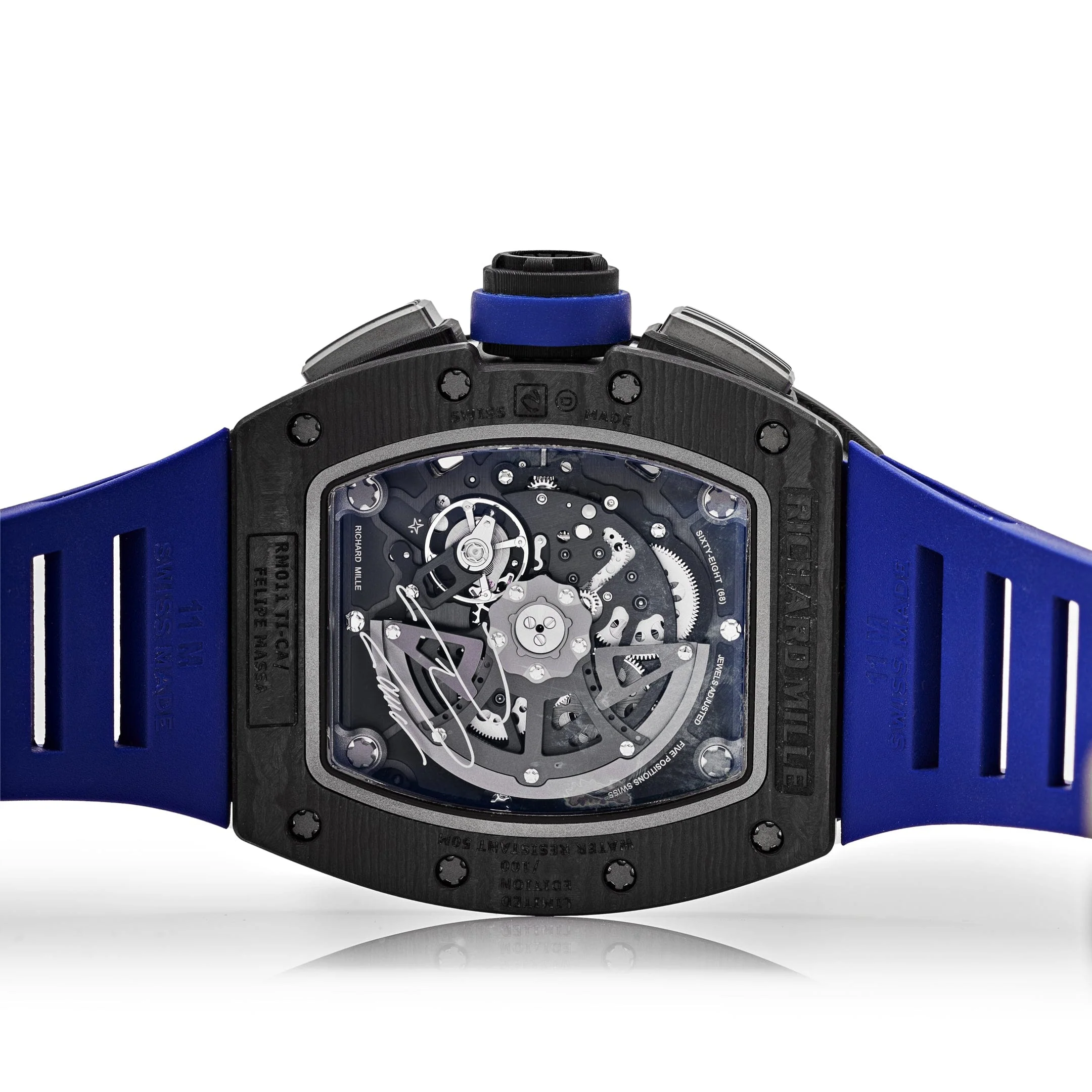 Richard Mille RM 011 Automatic Flyback Chronograph Felipe Massa 10th Anniversary Carbon TPT Titanium Limited Edition of 100