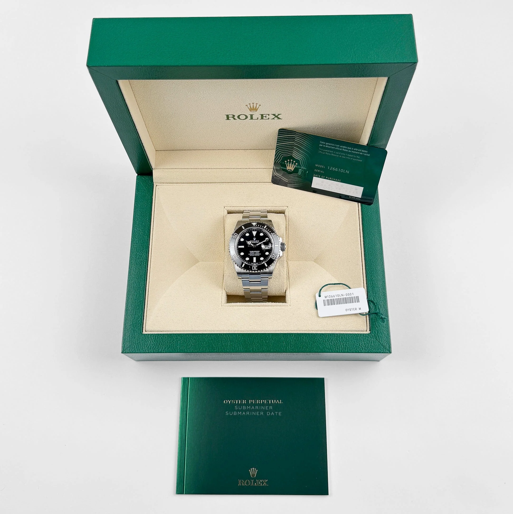Rolex Submariner Date 126610LN Stainless Steel Black Dial (2020)