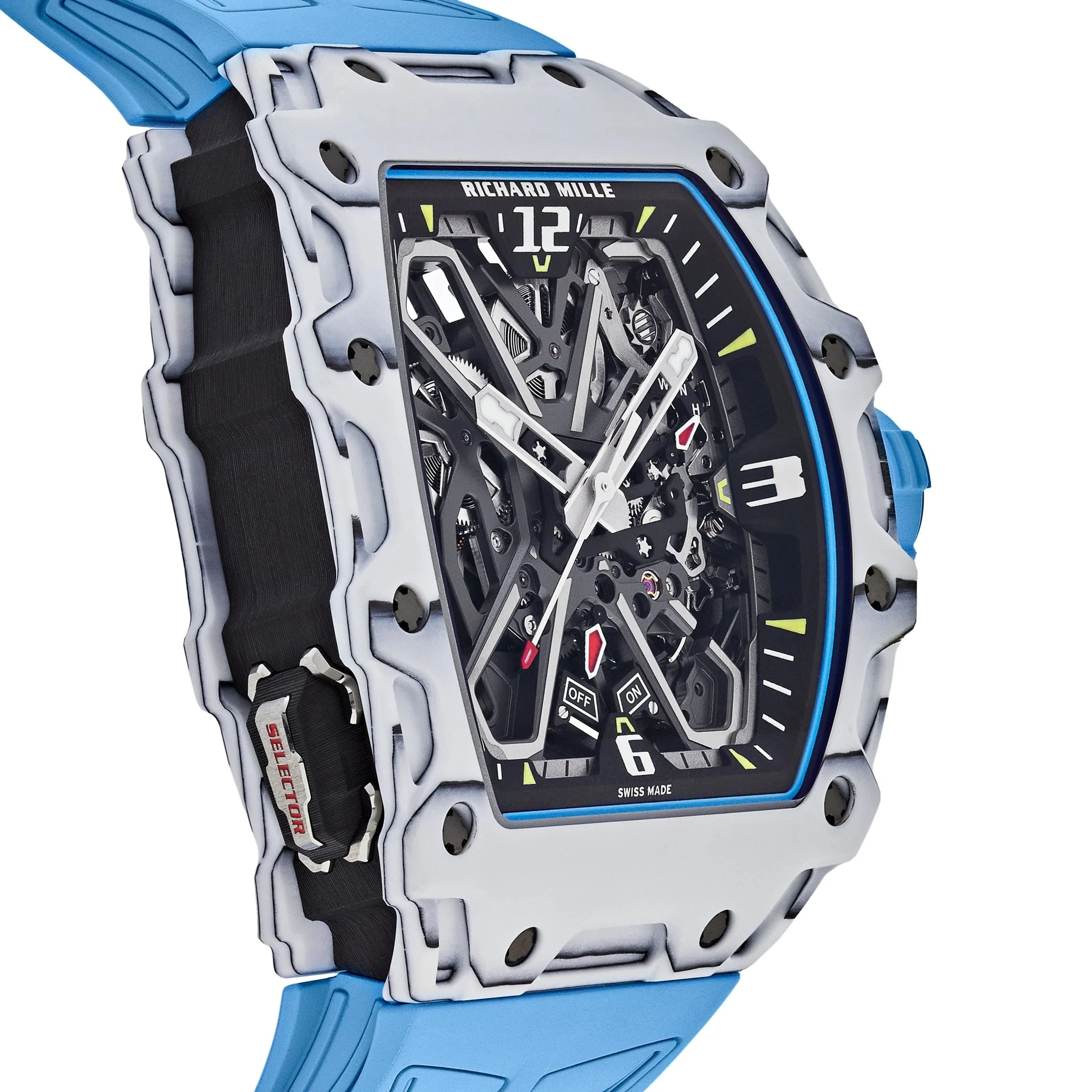 Richard Mille RM 35-03 'Rafael Nadal' White Quartz TPT