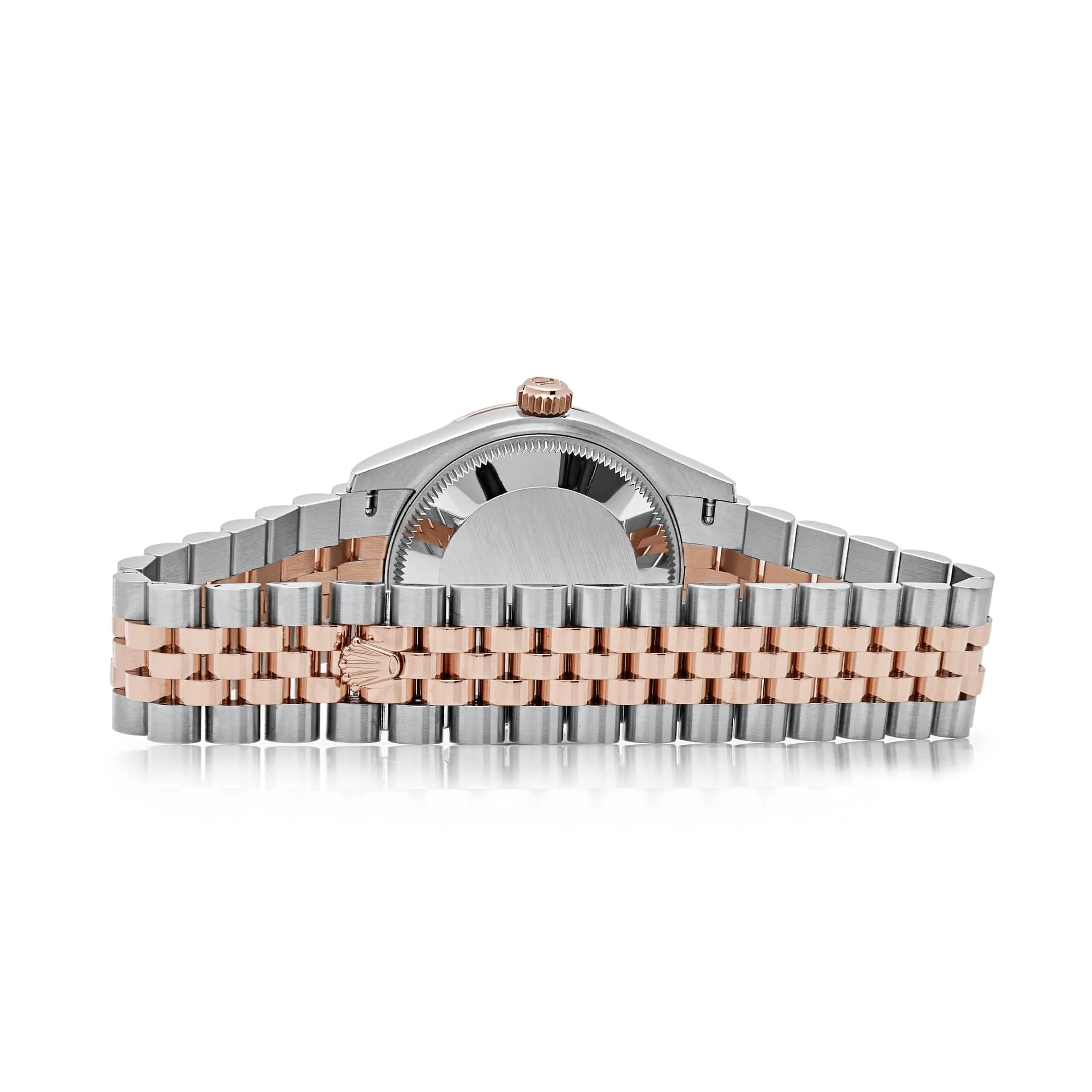 Rolex Datejust 31 278271 'Ladies' Rose Gold Stainless Steel Roman Pink Dial Jubilee (2024)