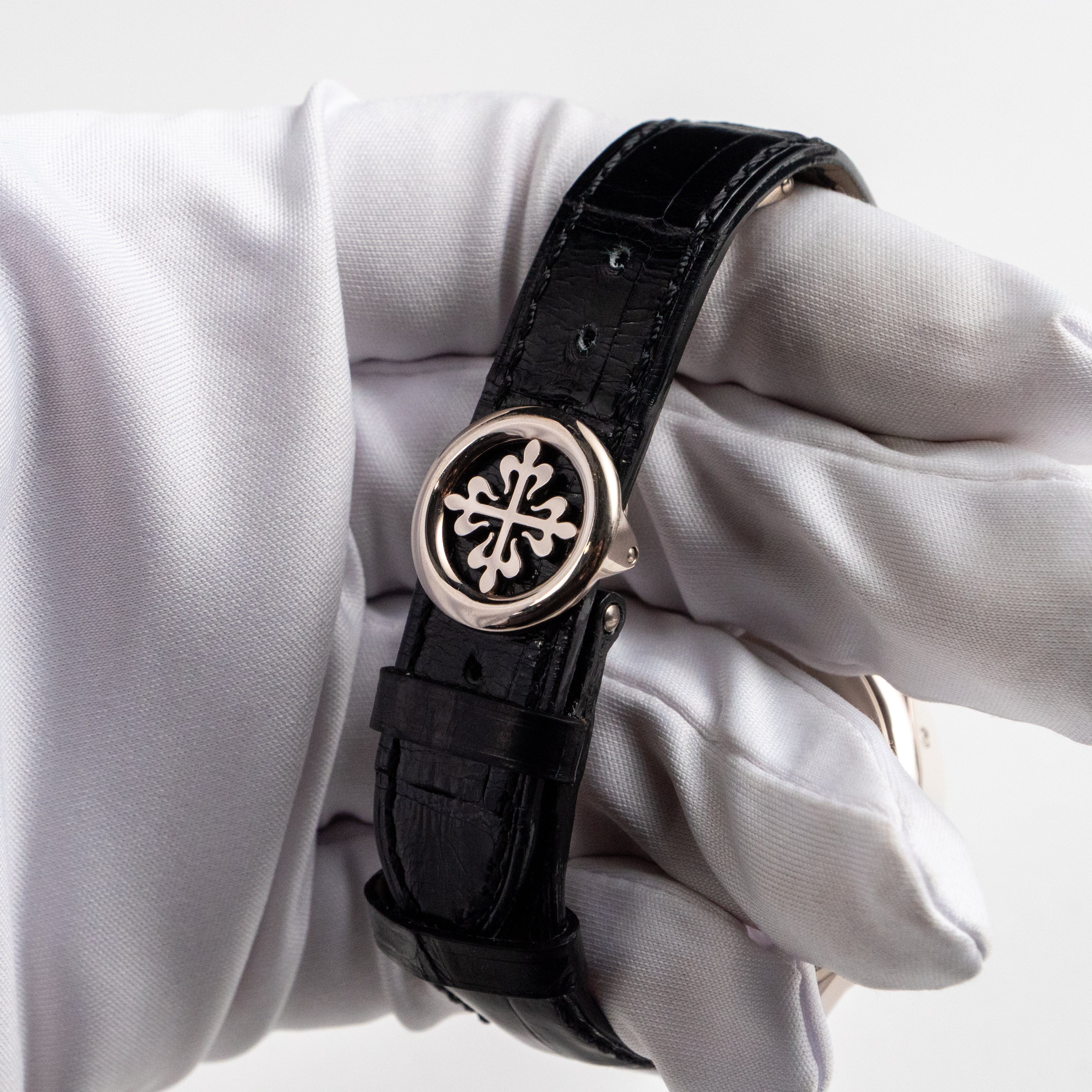 Patek Philippe Complications 5396G-011 Annual Calendar Moon Phases White Gold (2019)