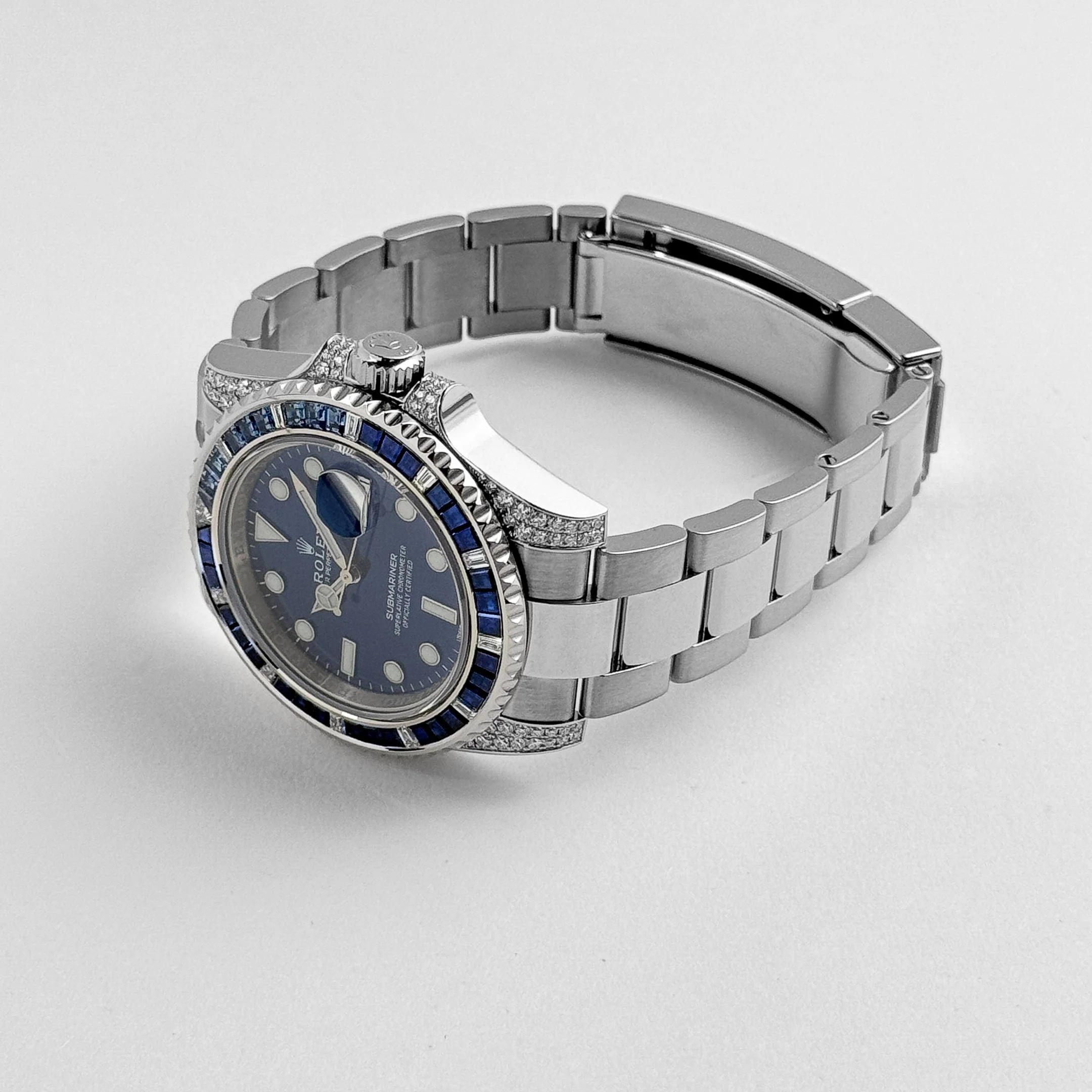 Rolex Submariner Date 116659SABR White Gold Blue Dial Sapphire Diamond Bezel (2022)
