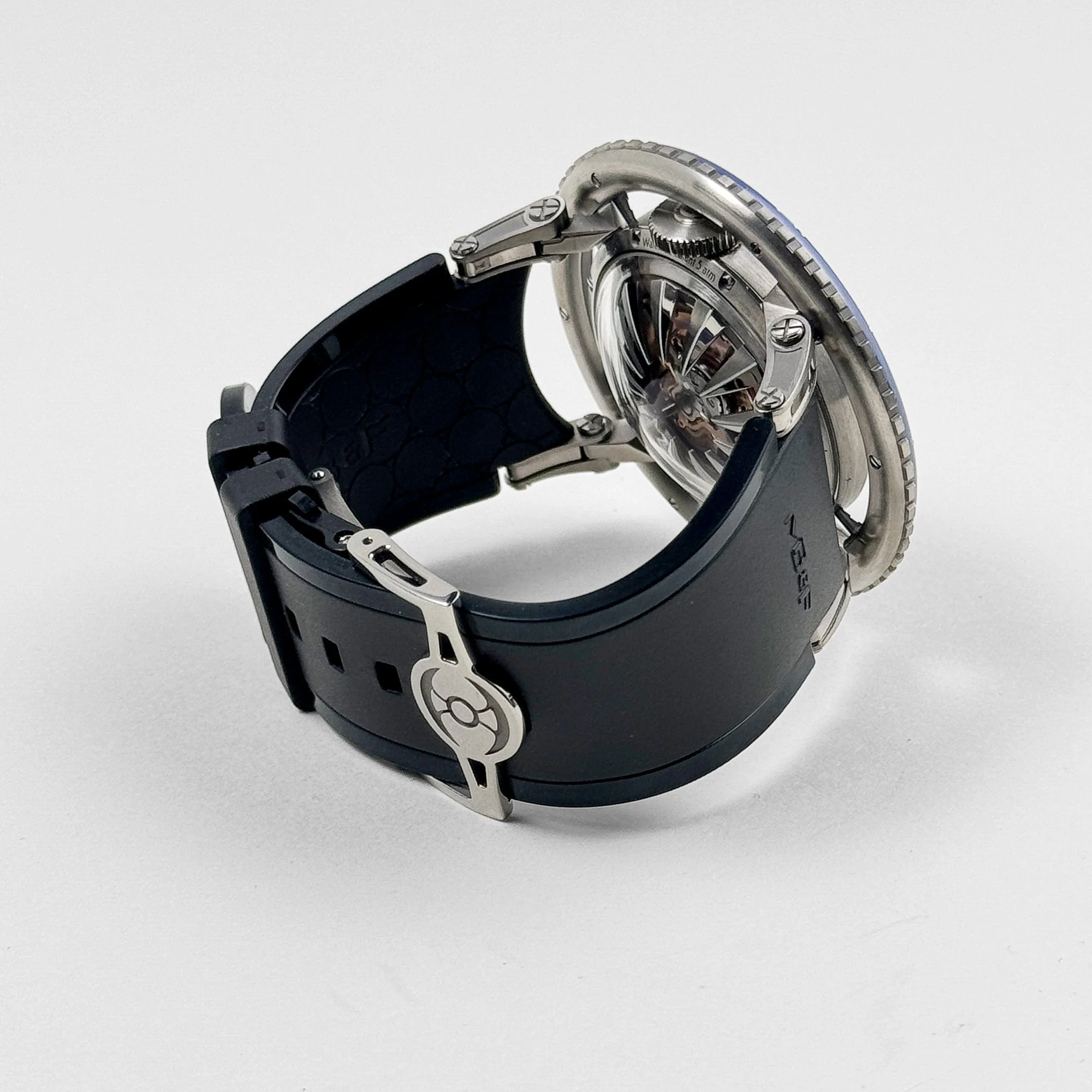 MB&F Horological Machine 70.TSL.B Aquapod HM7 'Jellyfish' Titanium Blue Limited Edition