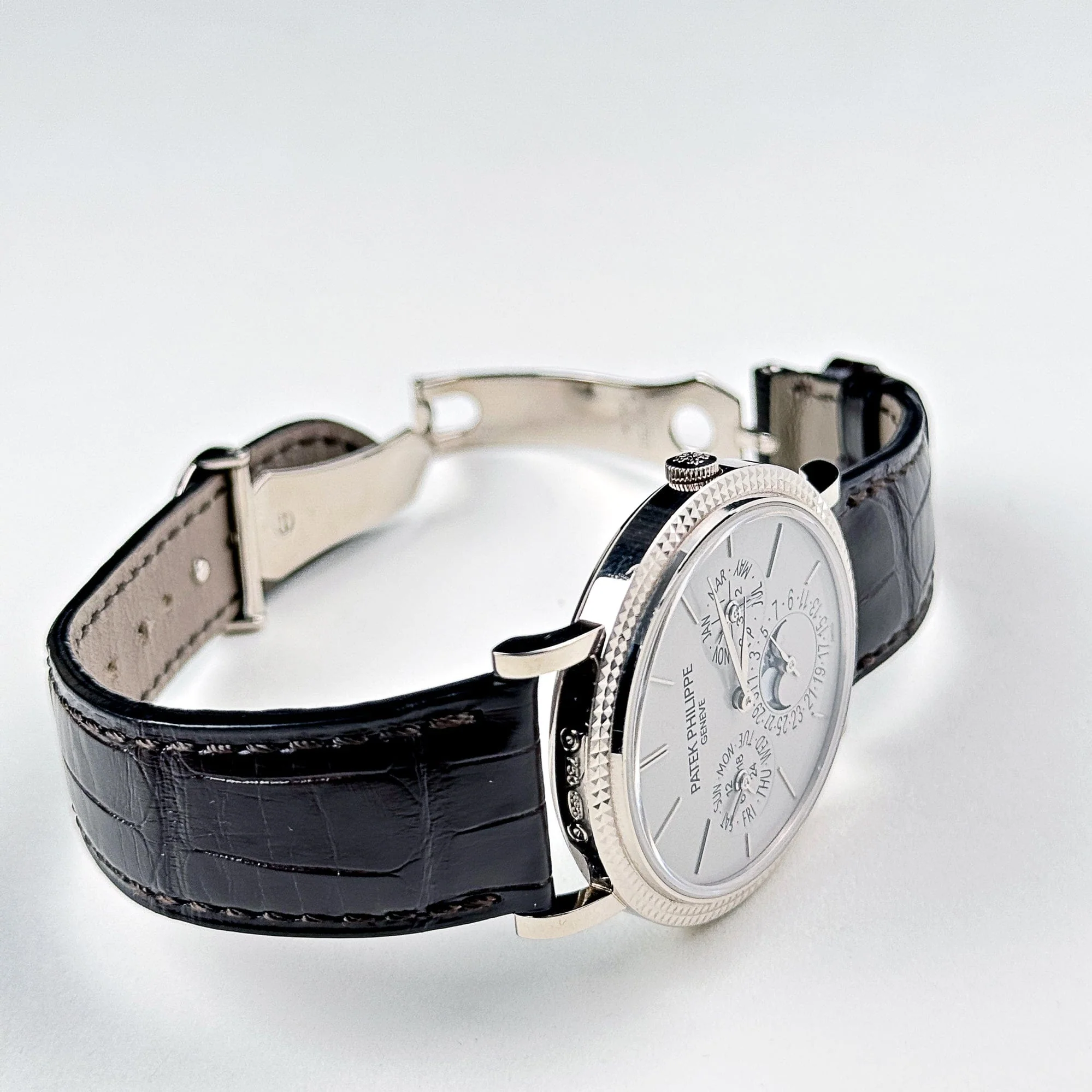 Patek Philippe Grand Complications 5139G-001 Perpetual Calendar White Gold Silver Dial (2008)