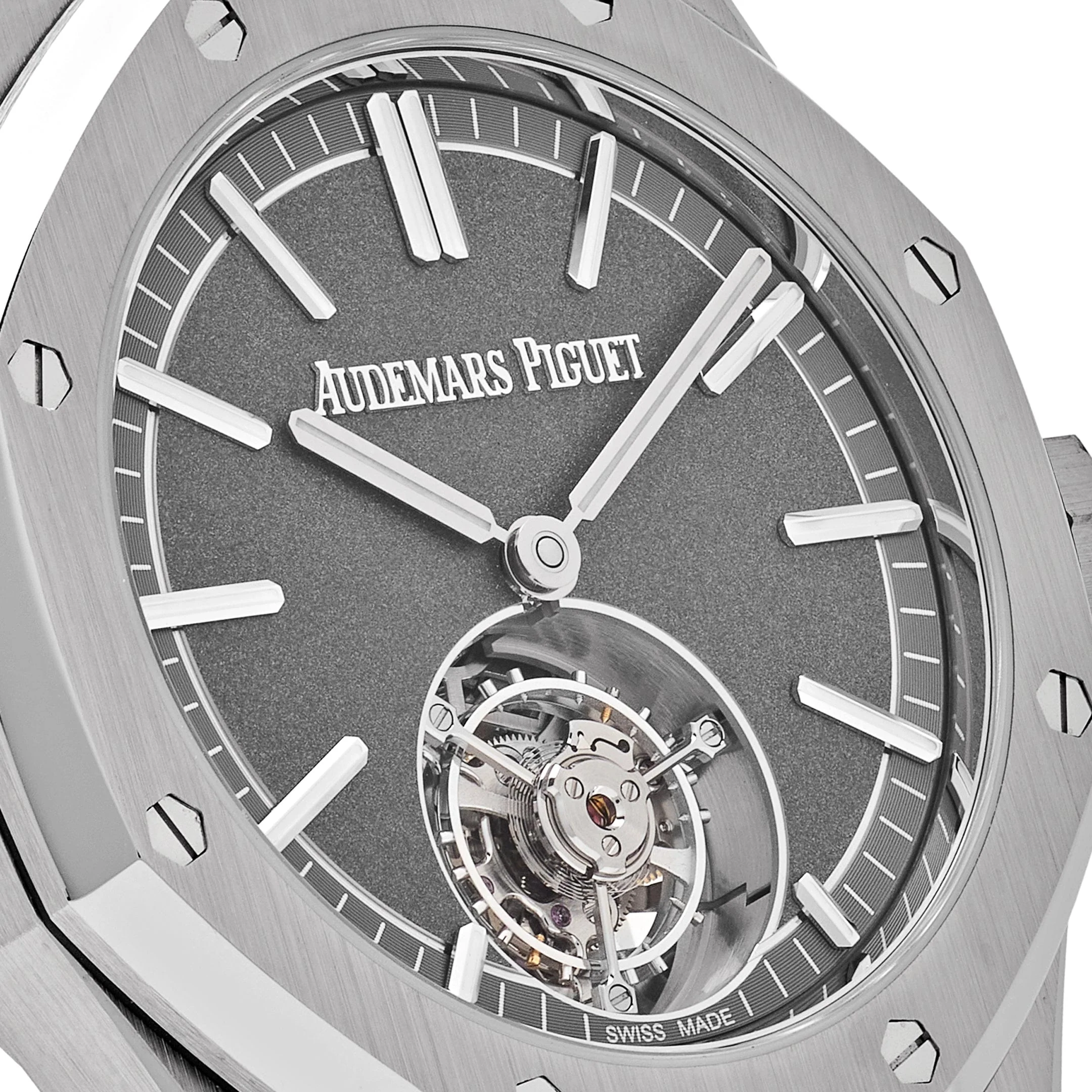 Audemars Piguet 26530TI.OO.1220TI.01 Royal Oak Selfwinding Flying Tourbillon Titanium Slate Dial