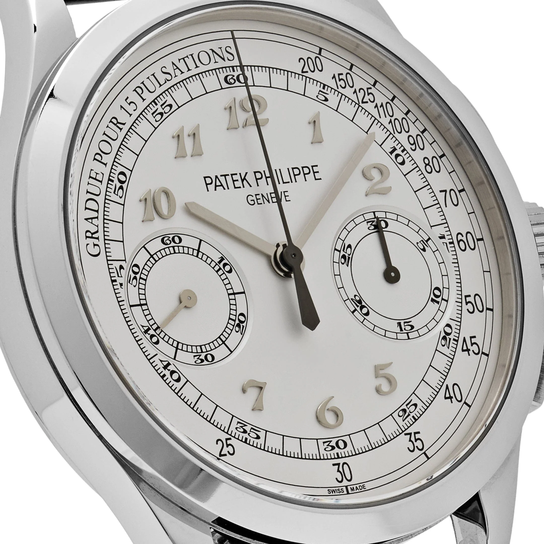 Patek Philippe Chronograph 5170G-001 White Gold White Dial