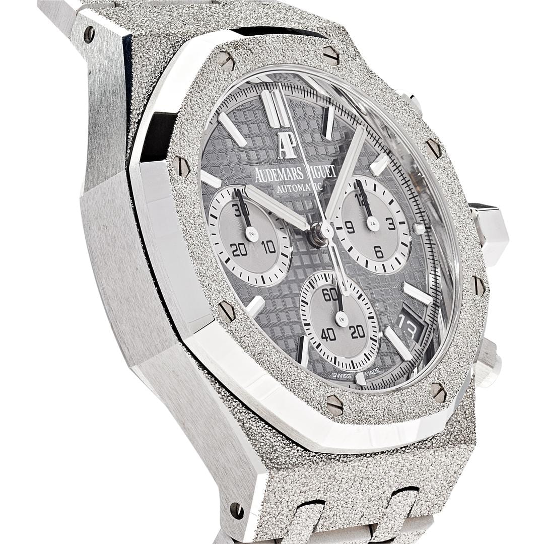 Audemars Piguet Royal Oak 26239BC.GG.1224BC.01 Chronograph Frosted White Gold Limited Edition of 200