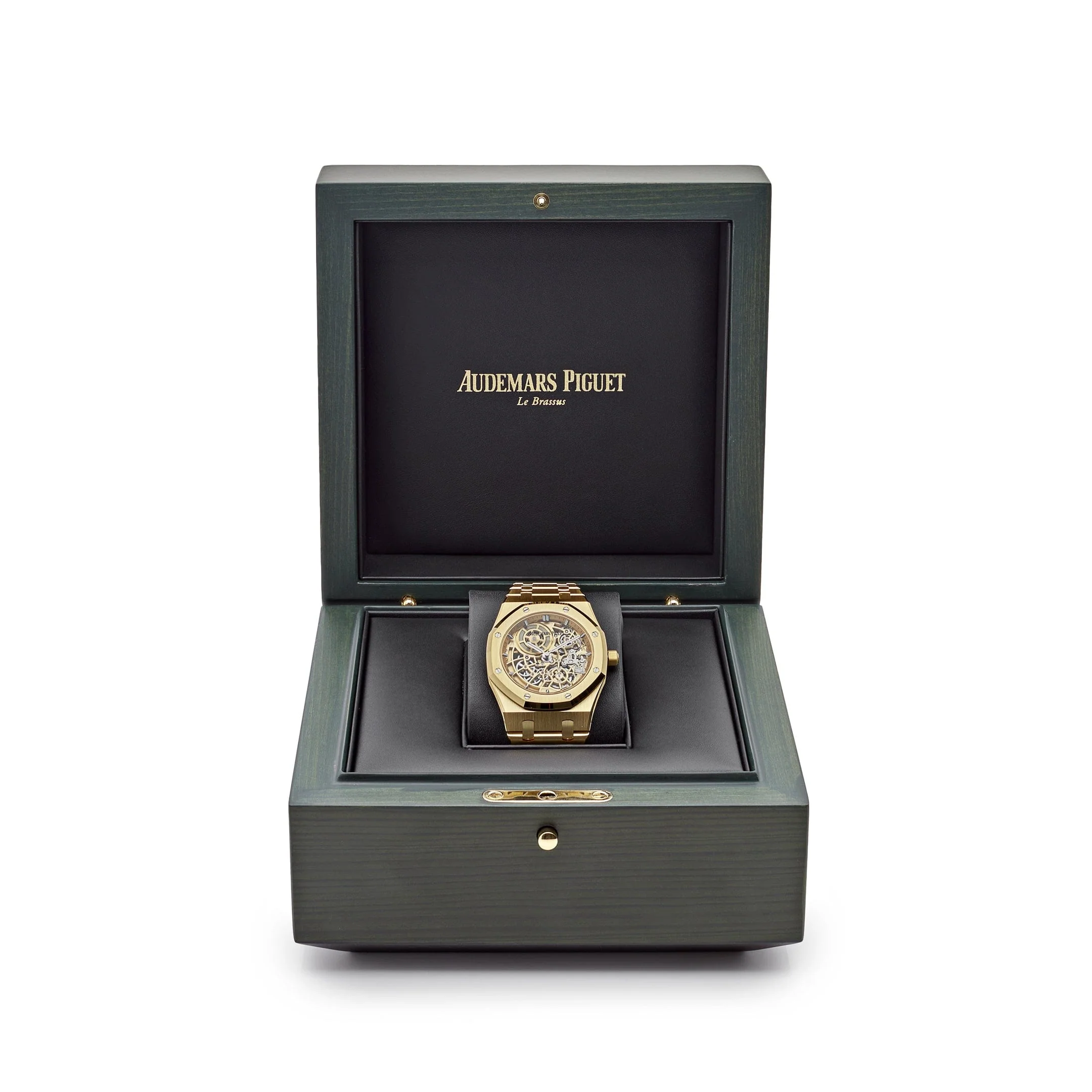Audemars Piguet Royal Oak 16204BA.OO.1240BA.01 Jumbo Extra-Thin Yellow Gold Openworked (2025)