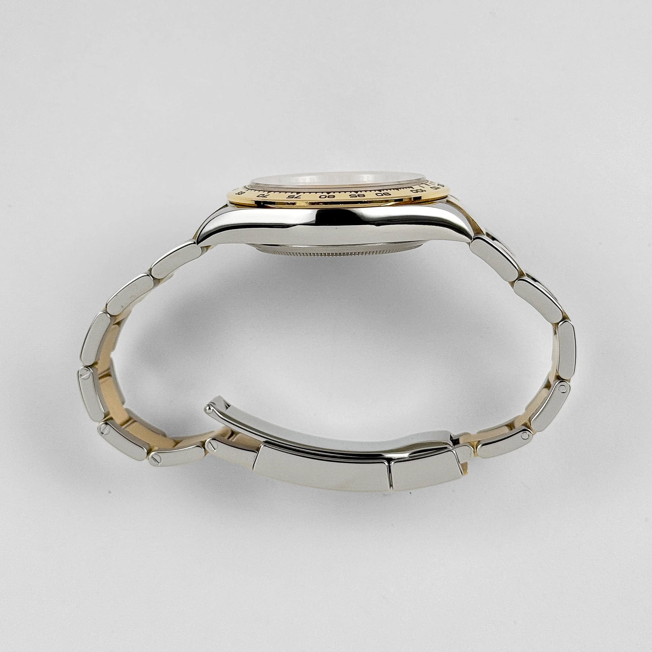 Rolex Daytona 116503 Yellow Gold Stainless Steel Black Mother of Pearl Diamond Dial