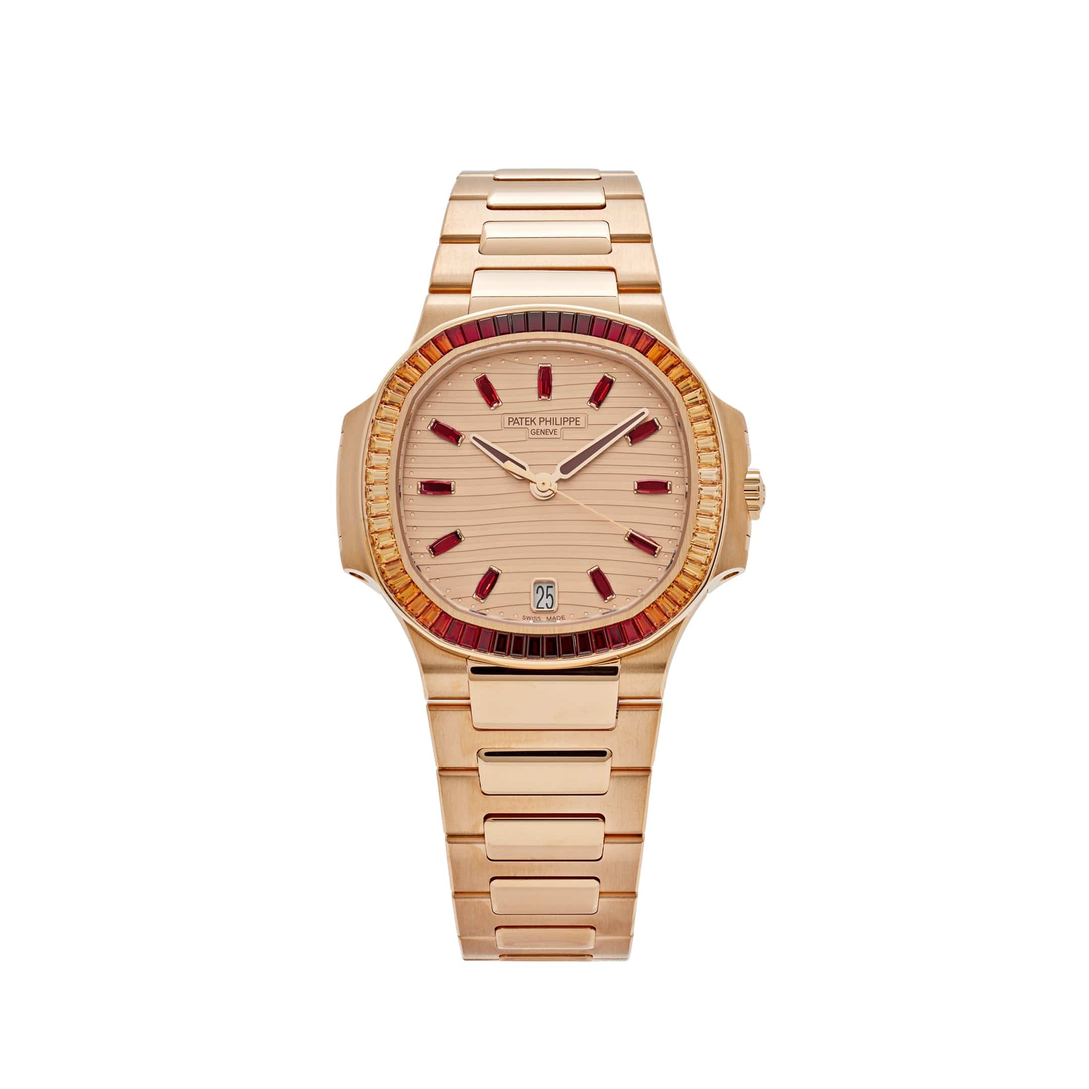 Patek Philippe Nautilus Joaillerie 7118/1300R-001 'Ladies' Rose Gold
