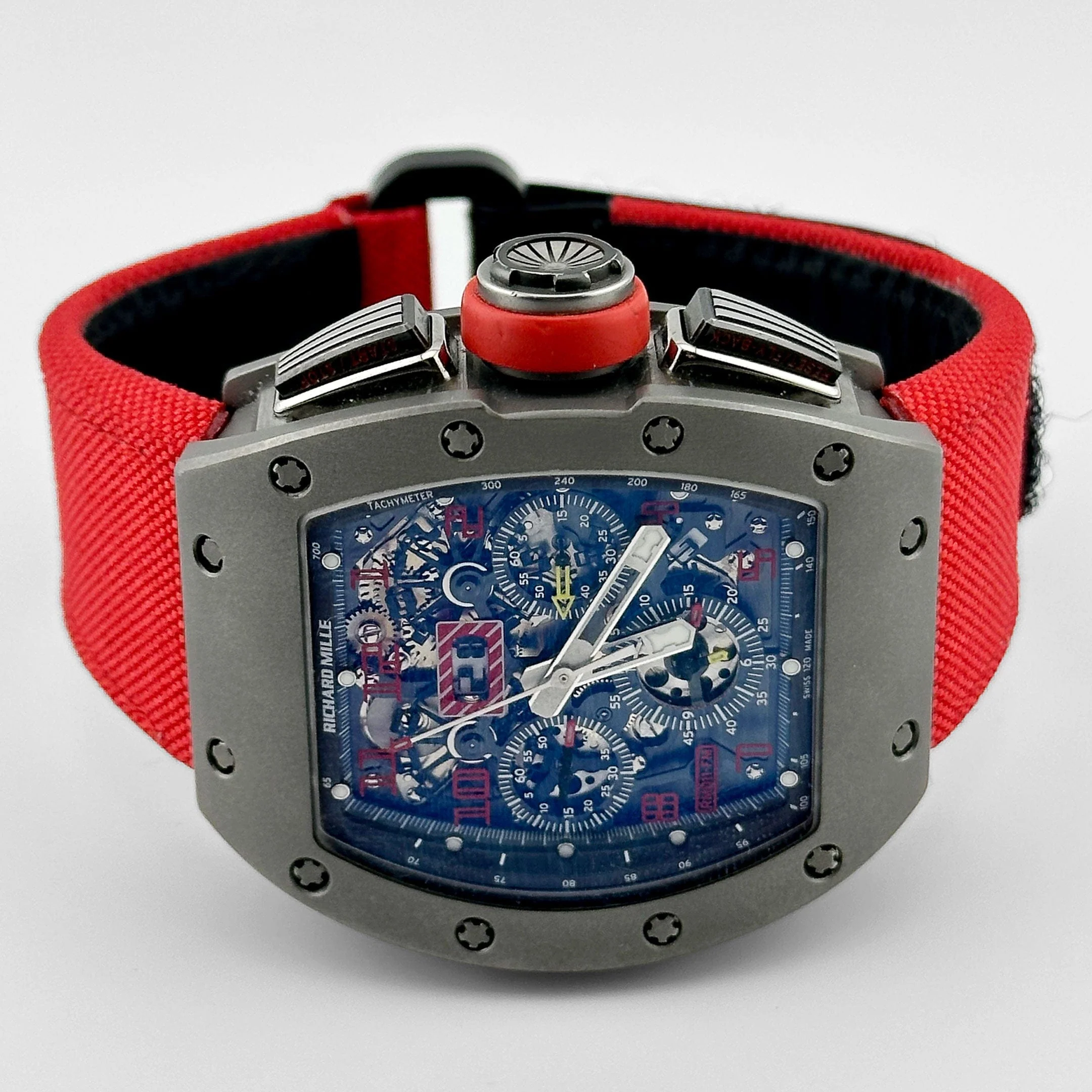 Richard Mille RM 011 Felipe Massa Sandblast Titanium Chronograph