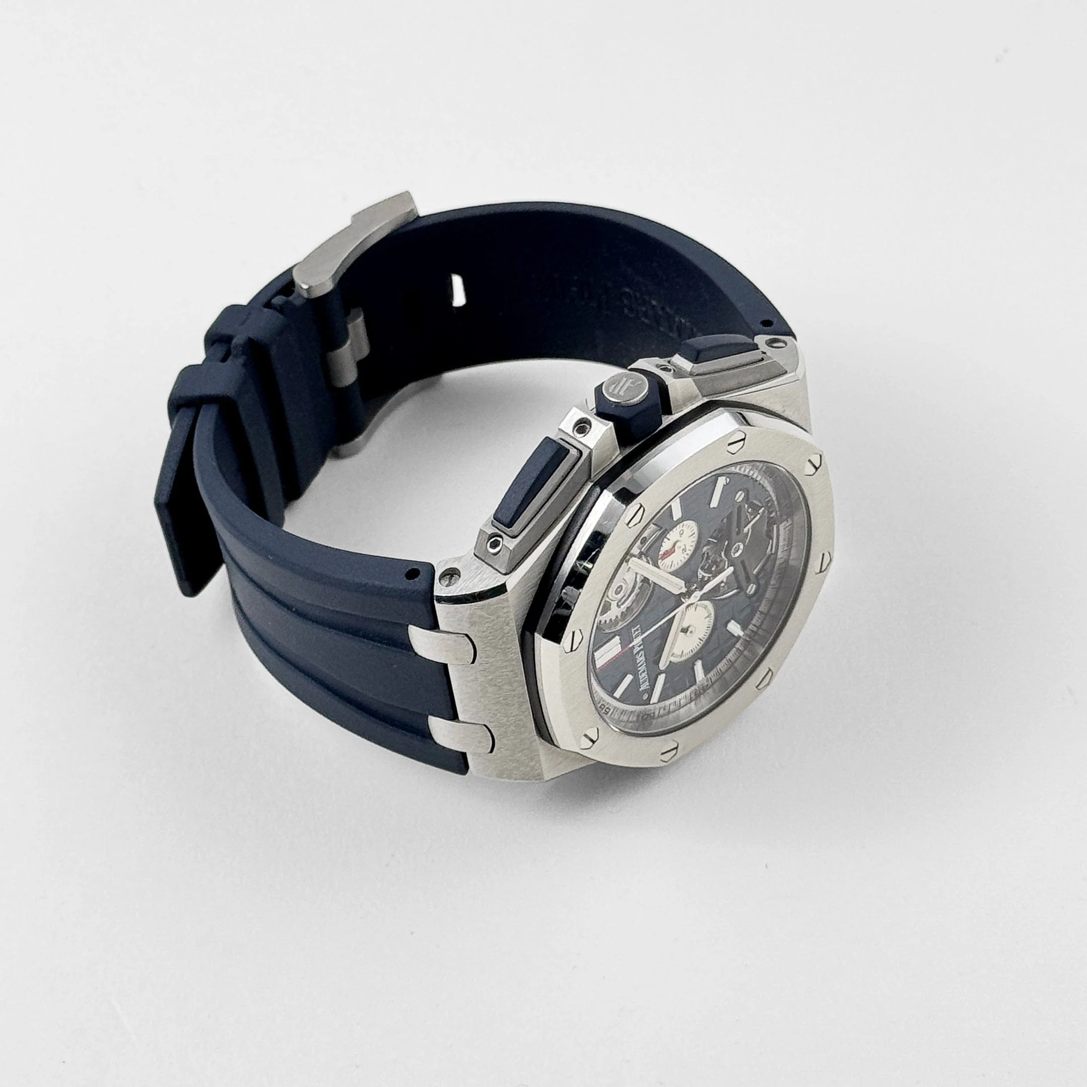 Audemars Piguet Royal Oak Offshore 26540ST.OO.A027CA.01 Tourbillon Chronograph Stainless Steel Blue Dial Limited Edition of 15 (2017)