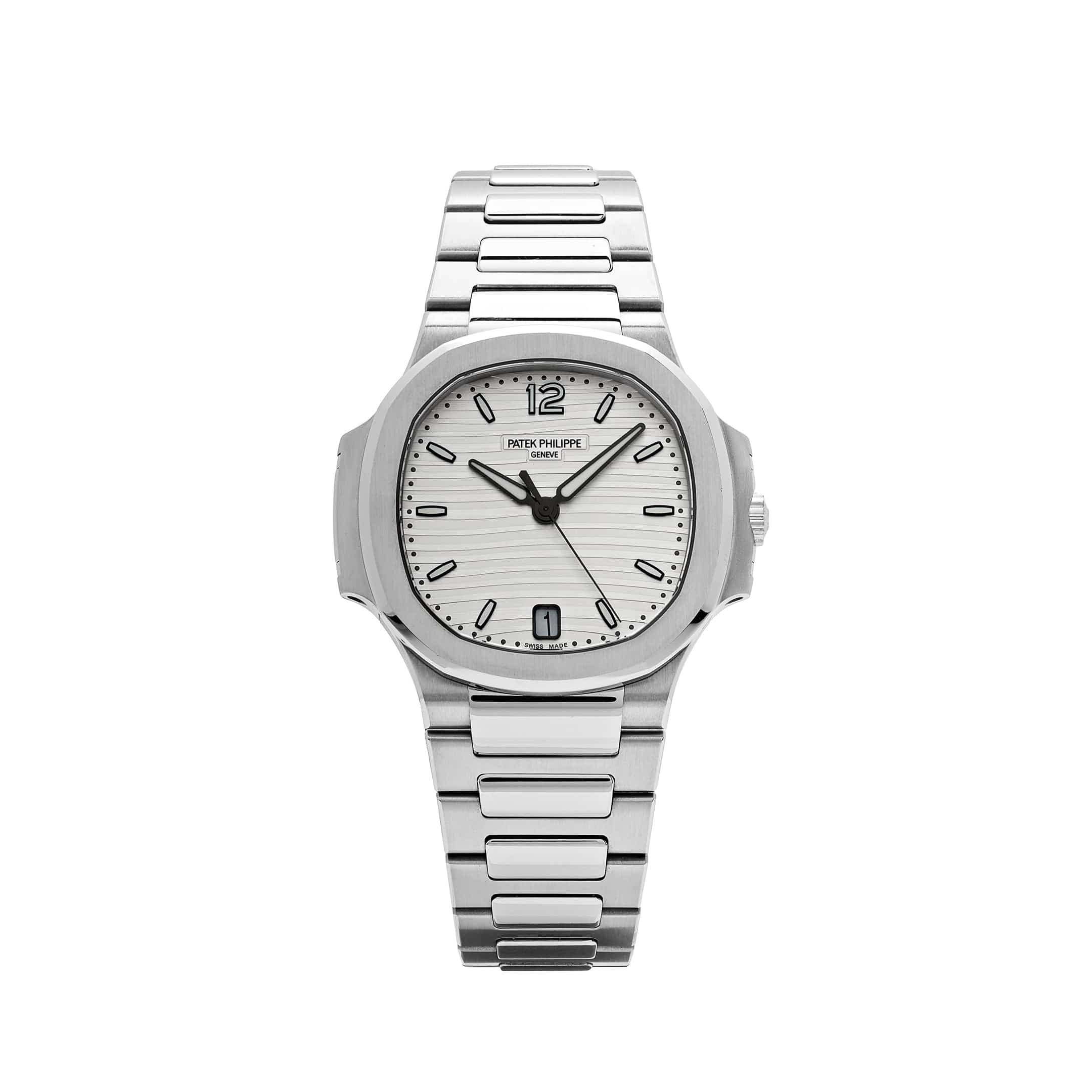 Patek Philippe Nautilus 7118/1A-010 Stainless Steel Silvery Opaline Dial (2019)