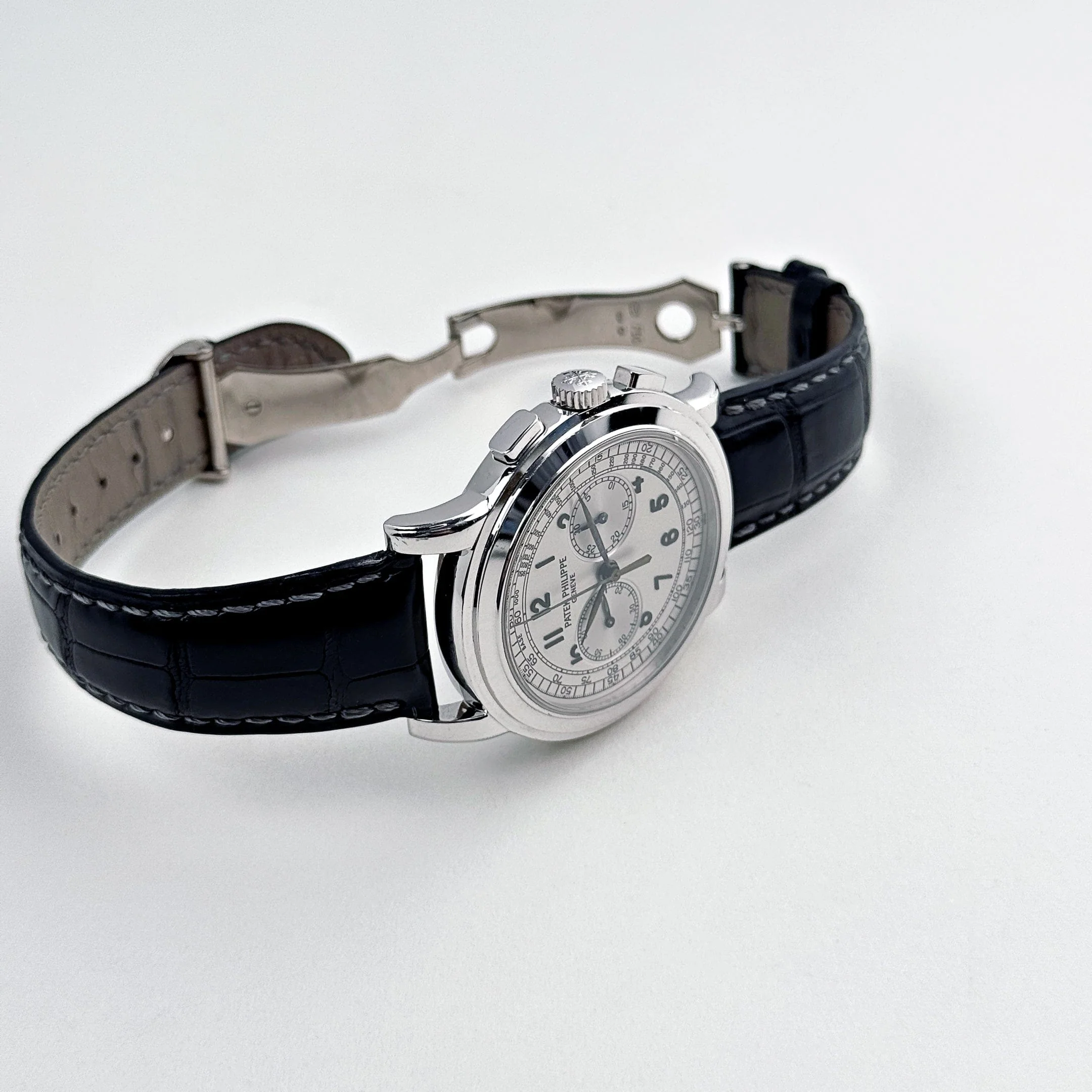 Patek Philippe Complications 5070G-001 Chronograph White Gold Silver Dial (2007)