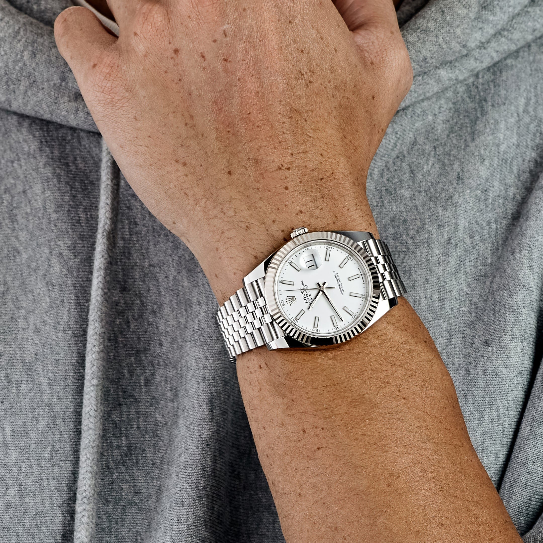 Rolex Datejust 41 126334 Stainless Steel White Dial Jubilee (2025)