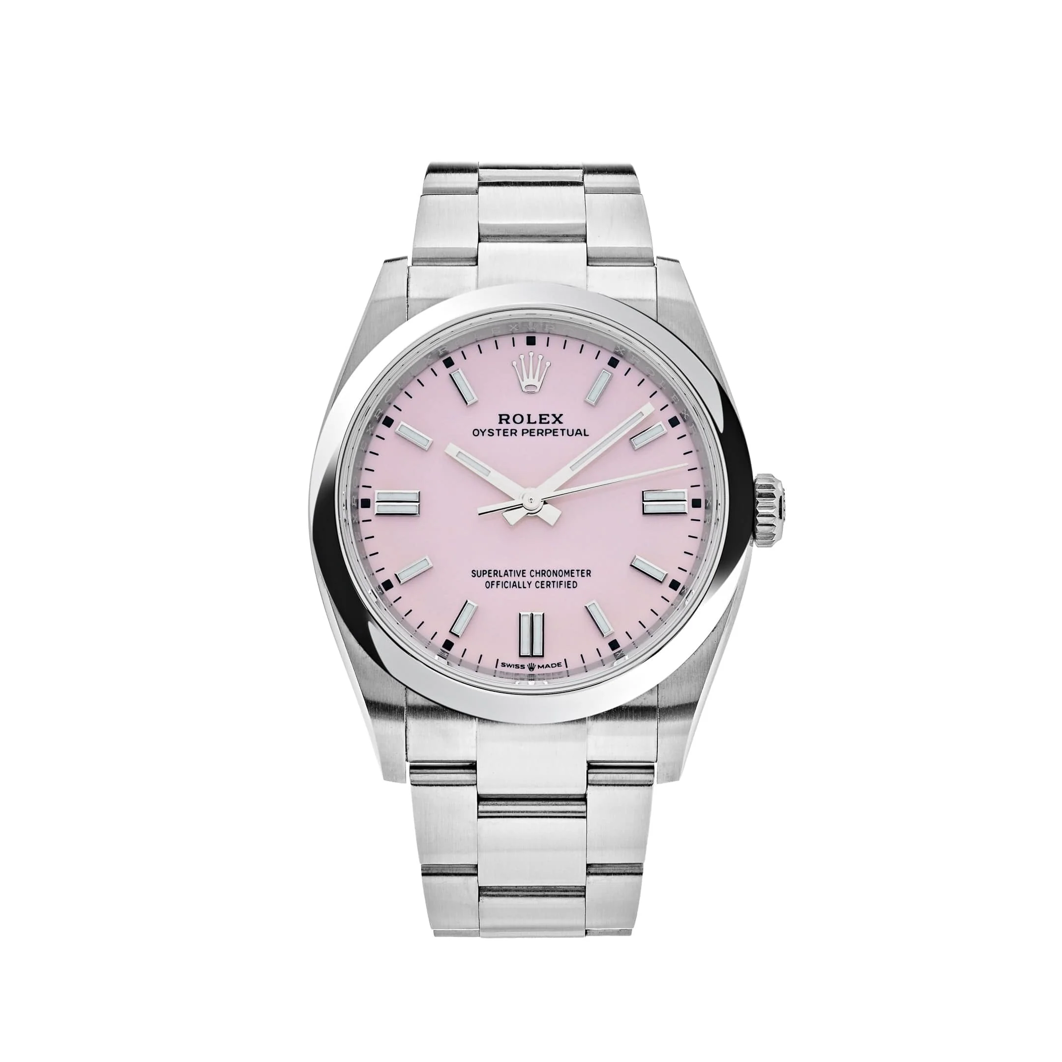 Rolex Oyster Perpetual 36 126000 Stainless Steel Candy Pink Dial (2024)