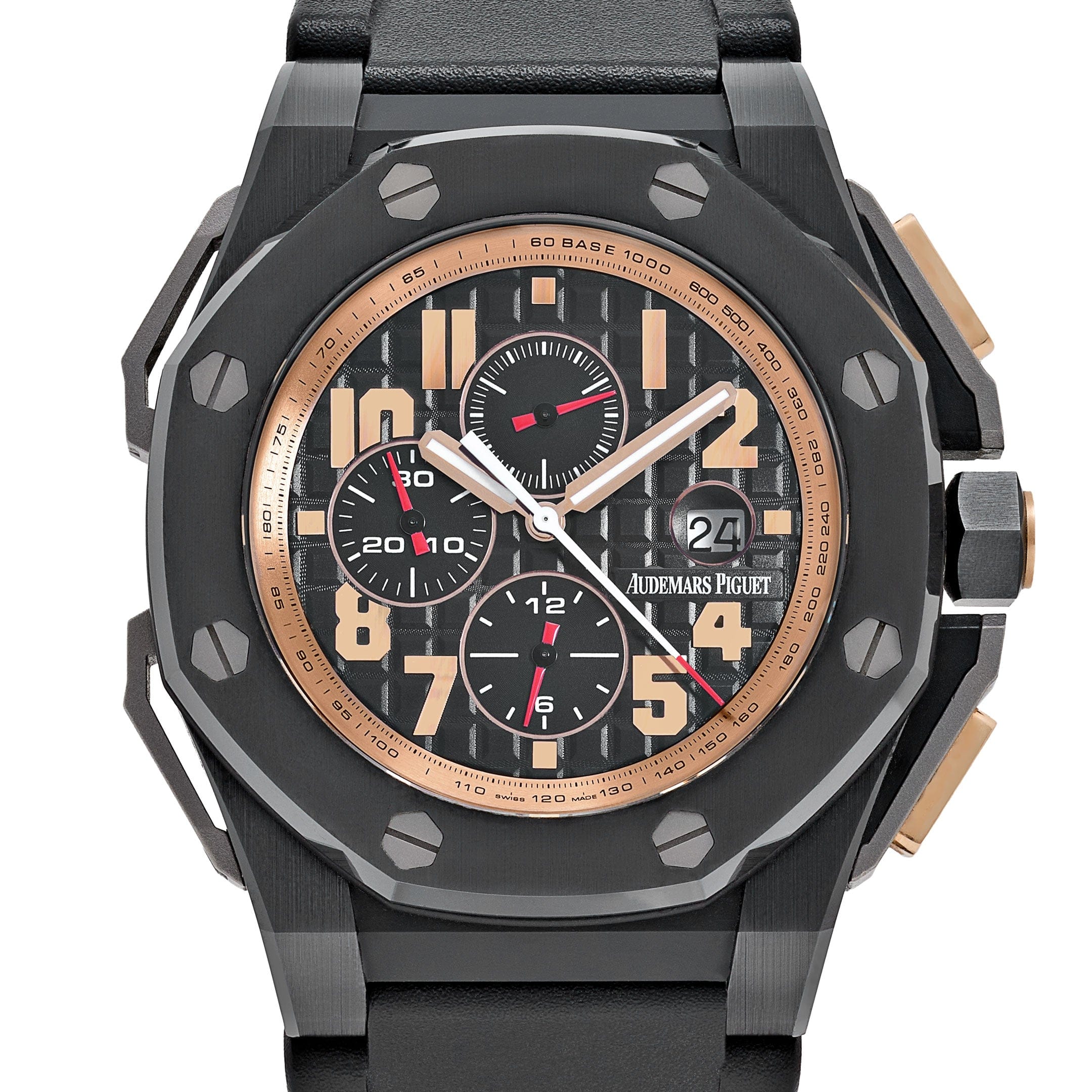 Audemars Piguet Royal Oak Offshore 26378IO.OO.A001KE.01 'Arnold Schwarzenegger The Legacy Chronograph' Black Ceramic Black Dial (2011)