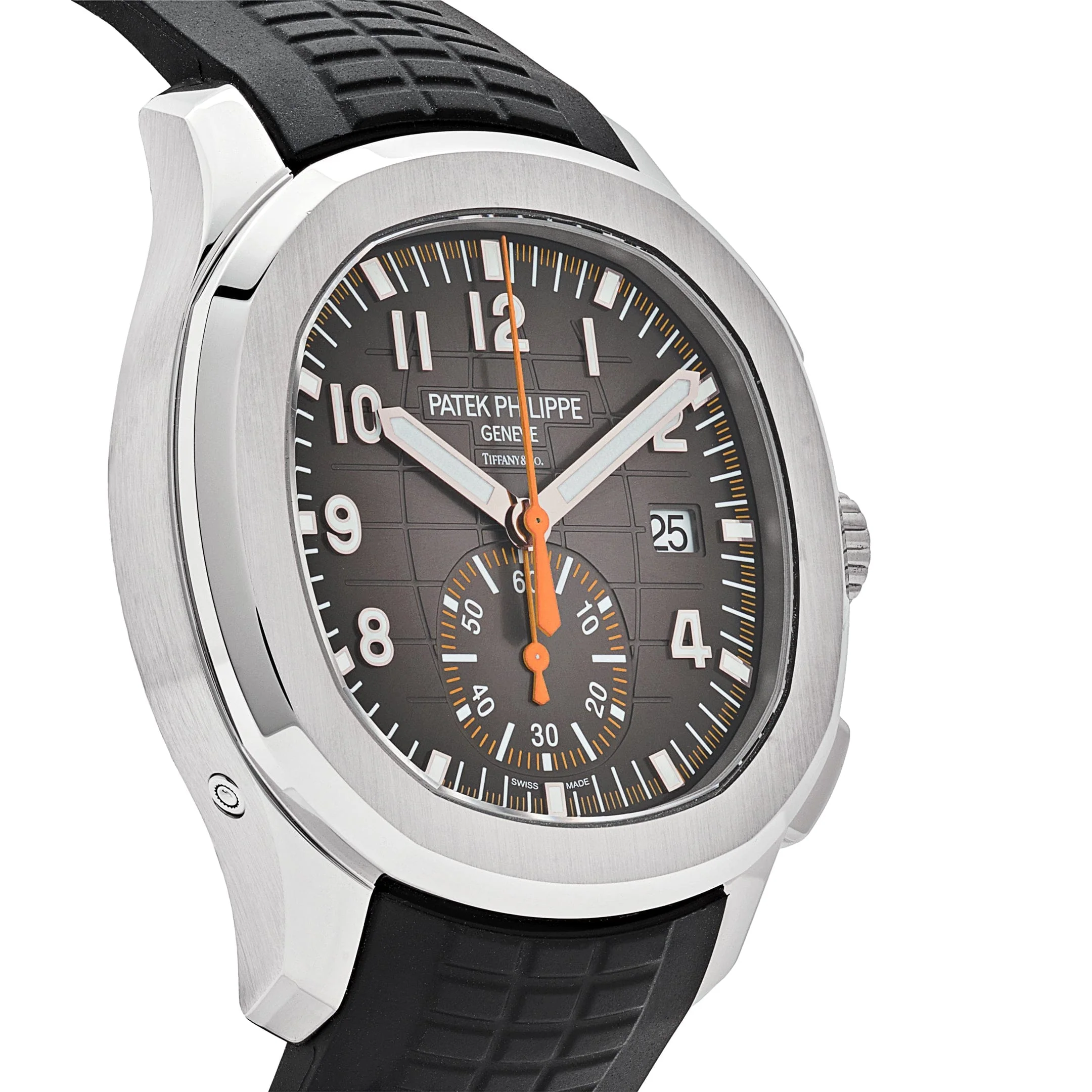 Patek Philippe Aquanaut Chronograph 5968A-001 'Tiffany & Co.' Stainless Steel Black Dial