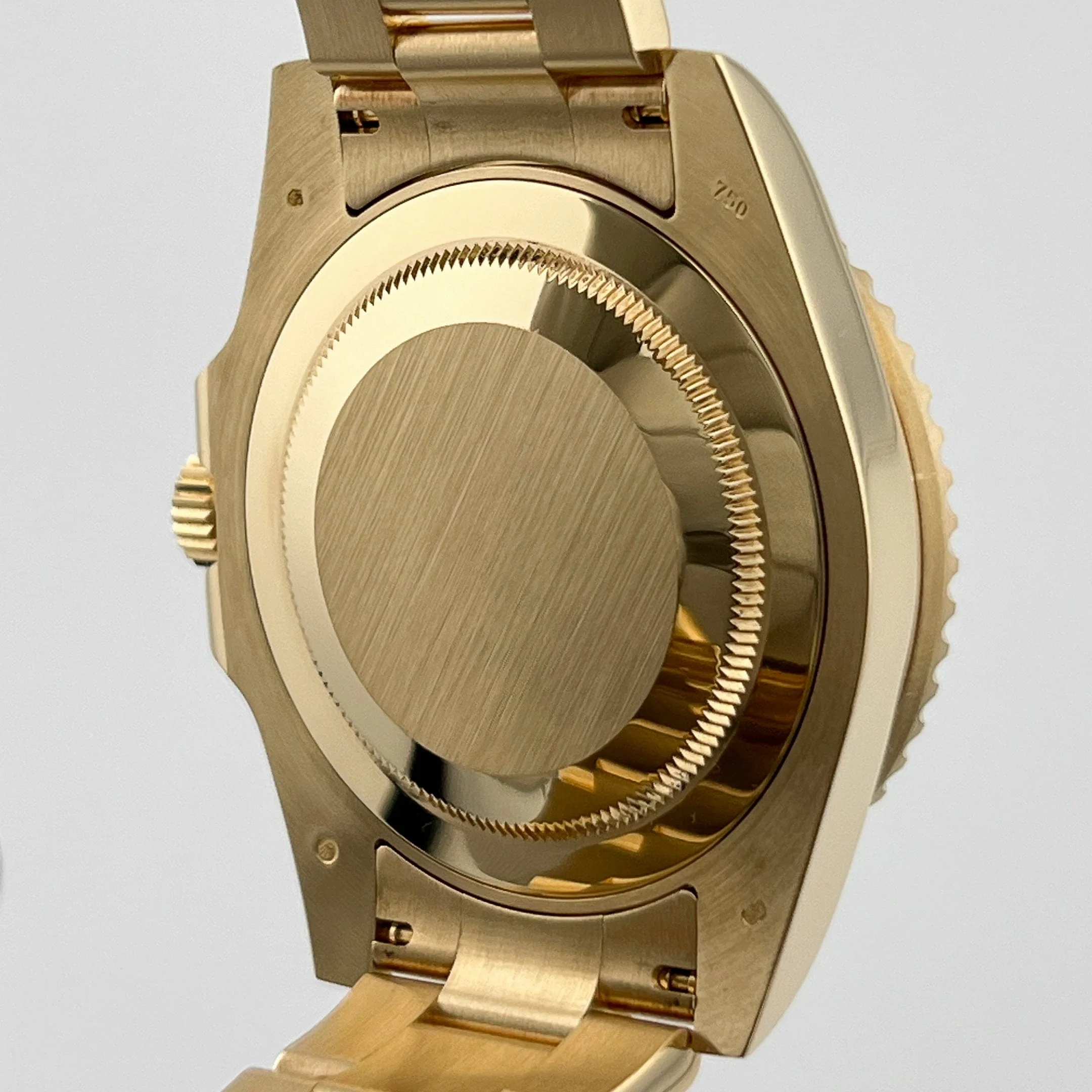 Rolex GMT-Master II 116718LN Yellow Gold Green Dial Black Bezel (2006)