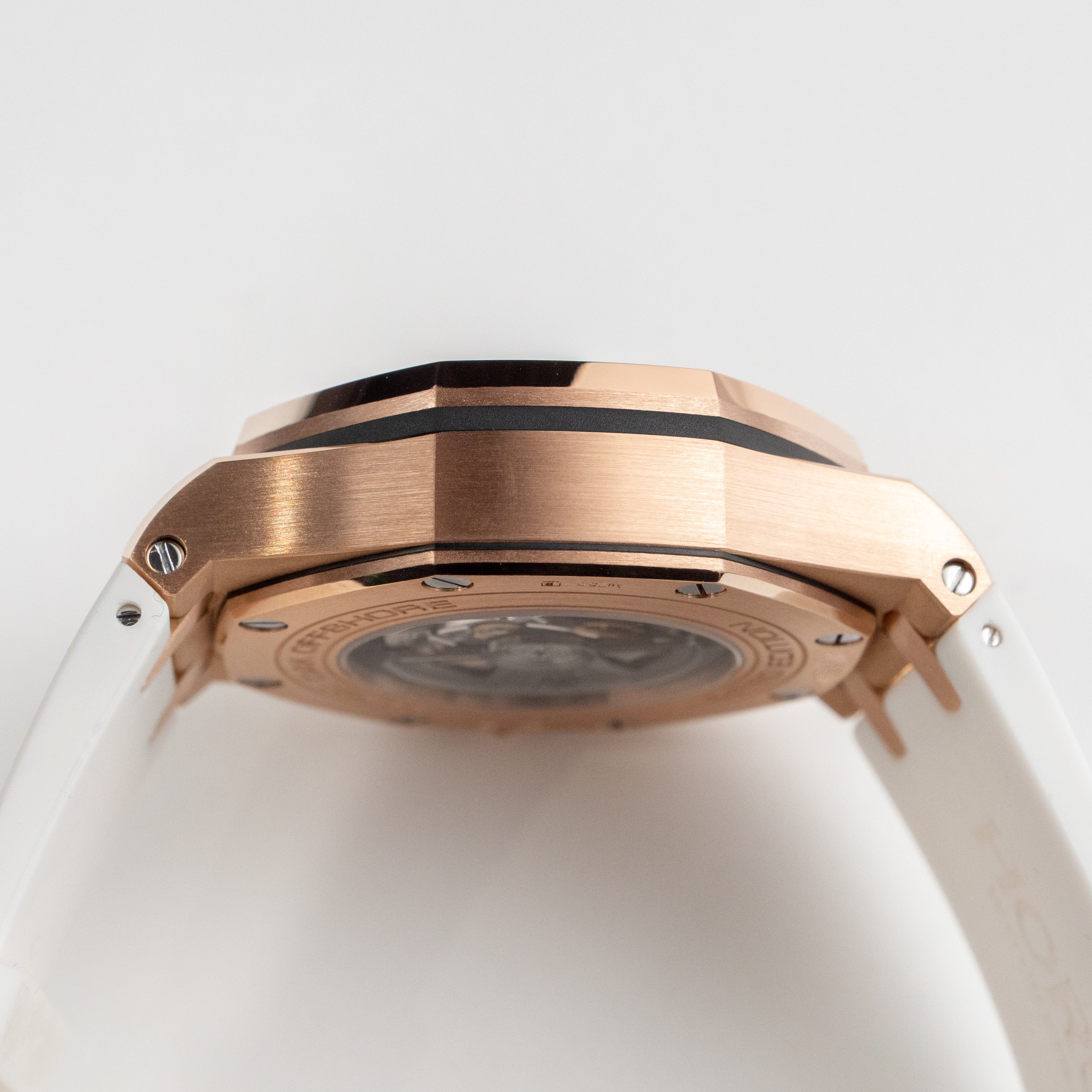 Audemars Piguet Royal Oak Offshore 26408OR.OO.A010CA.01 'Summer' Chronograph Rose Gold White Dial Limited Edition of 500 (2017)