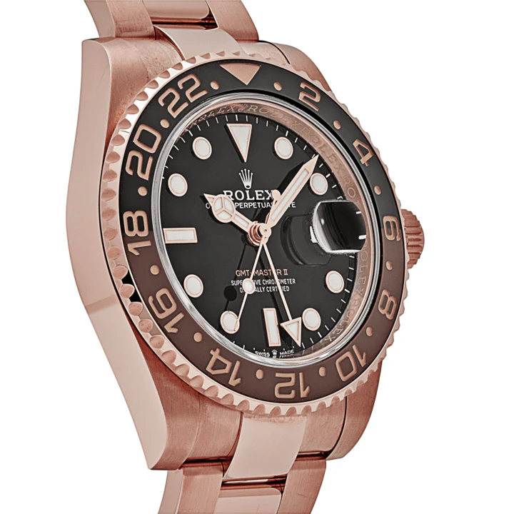 Rolex GMT-Master II 126715CHNR 'Root Beer' Rose Gold Black Dial (2025)