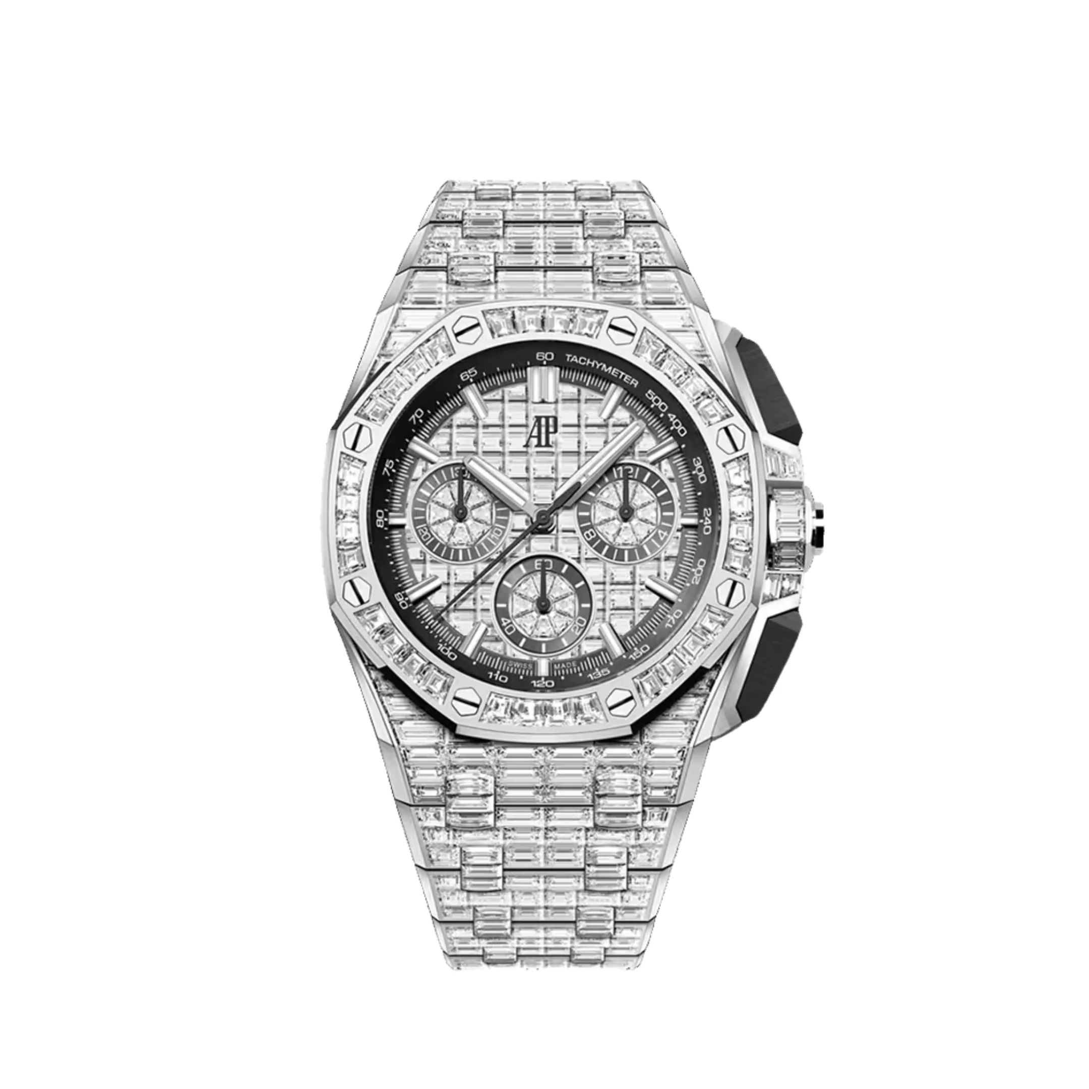 Audemars Piguet Royal Oak Offshore 26425BC.ZZ.8045BC.01 Chronograph White Gold Diamond Set