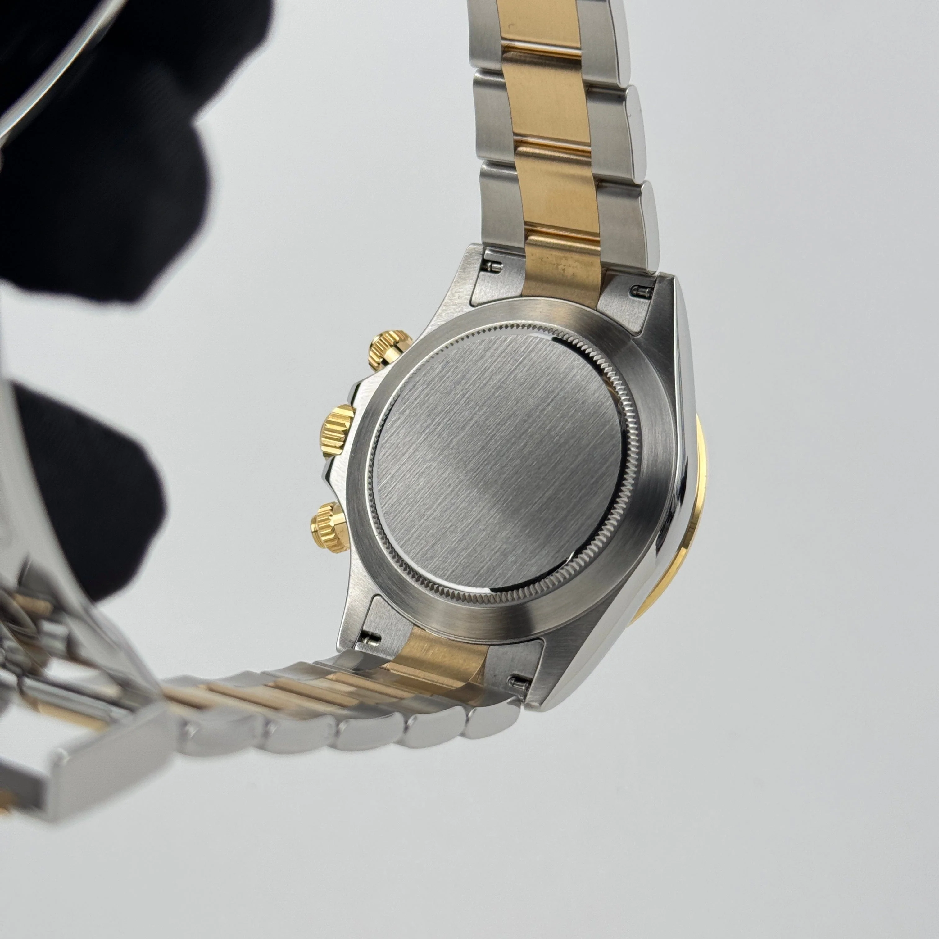 Rolex Daytona 116503 Yellow Gold Stainless Steel Black Mother of Pearl Diamond Dial