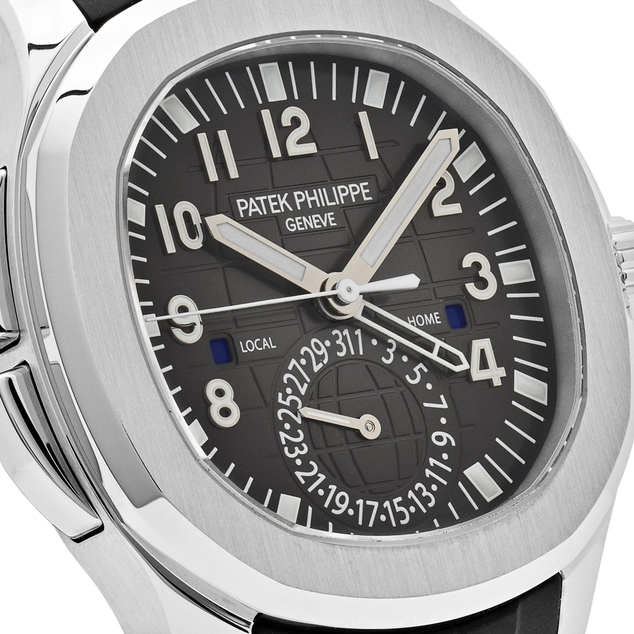 Patek Philippe Aquanaut 5164A-001 'Travel Time' Stainless Steel Black Dial (2023)