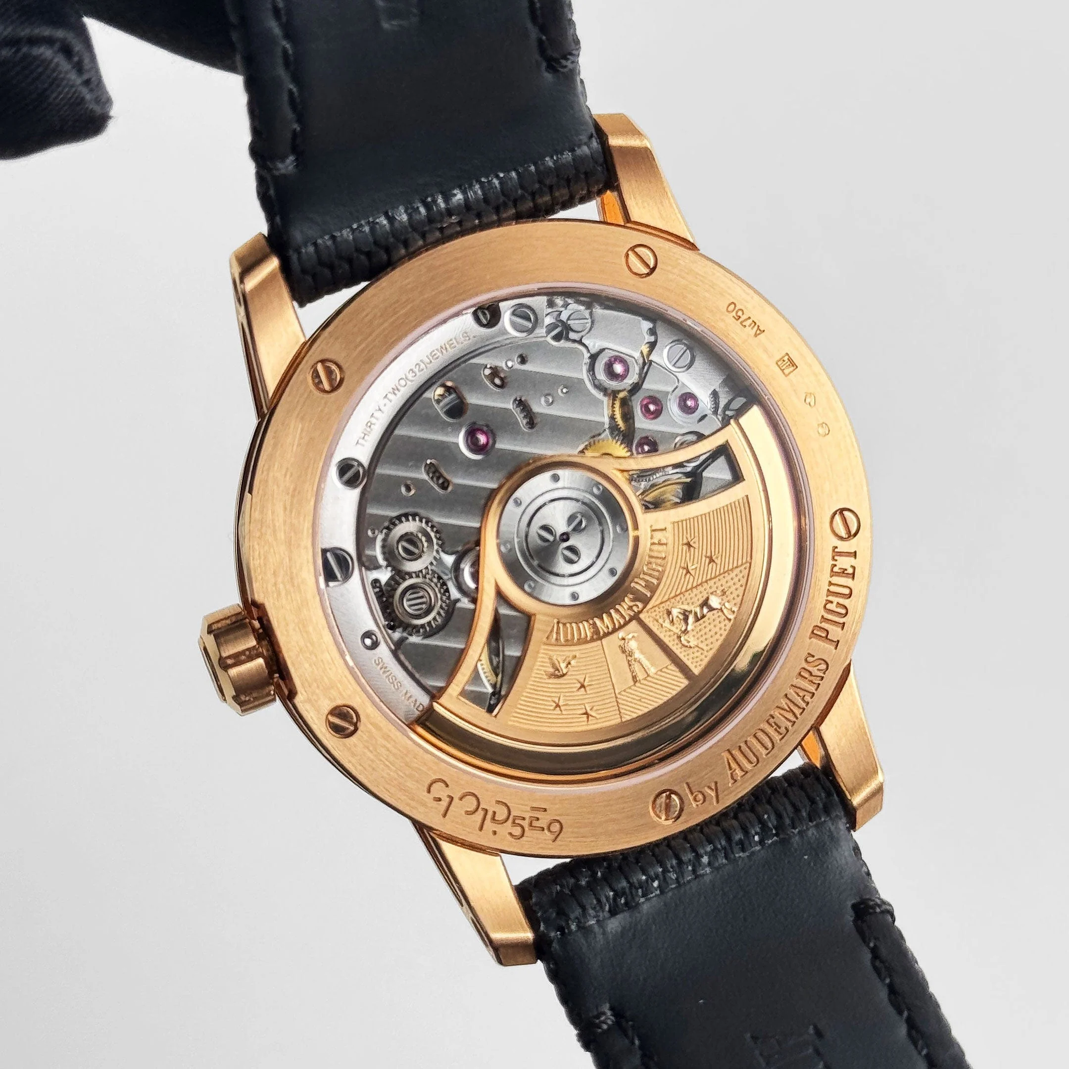 Audemars Piguet Code 11.59 15210OR.OO.A028CR.01 Rose Gold Smoked Lacquered Blue Dial (2023)