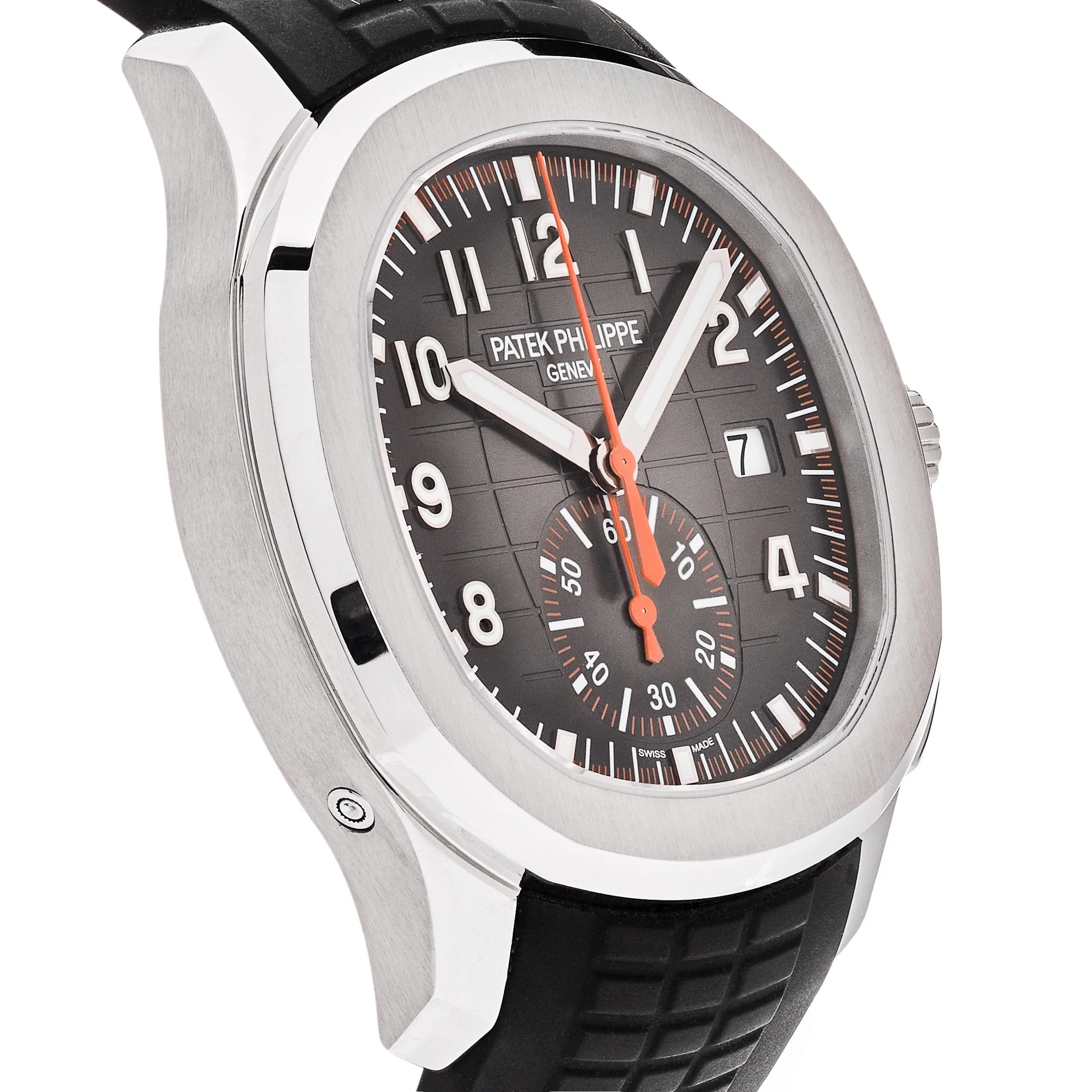 Patek Philippe Aquanaut Chronograph 5968A-001 Stainless Steel Black Dial (2025)