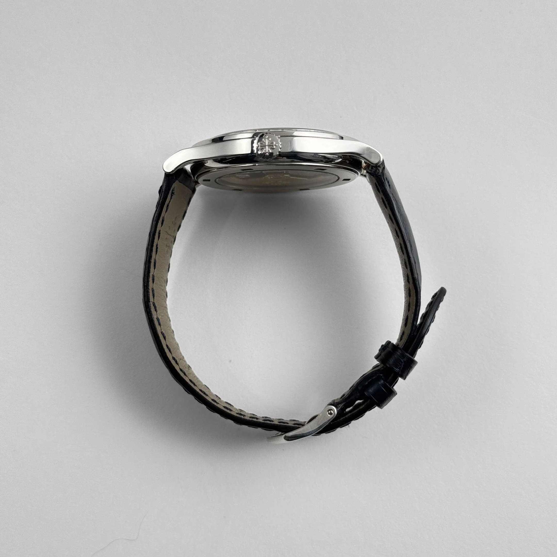 Patek Philippe Calatrava 5298P-012 Platinum Black Diamond Dial Diamond Bezel (2015)