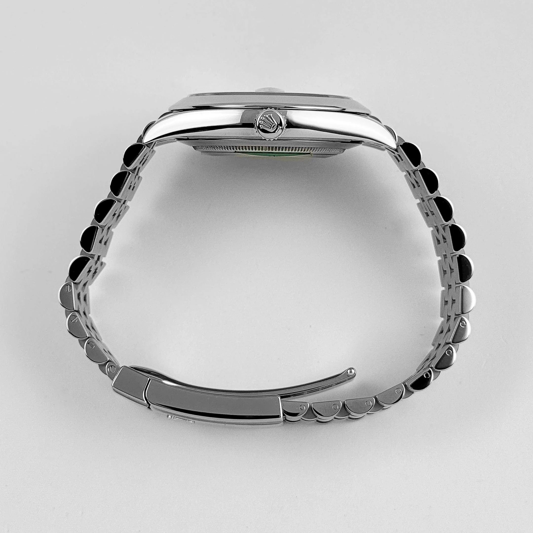 Rolex Datejust 41 126300 Stainless Steel Green Dial Jubilee (2023)