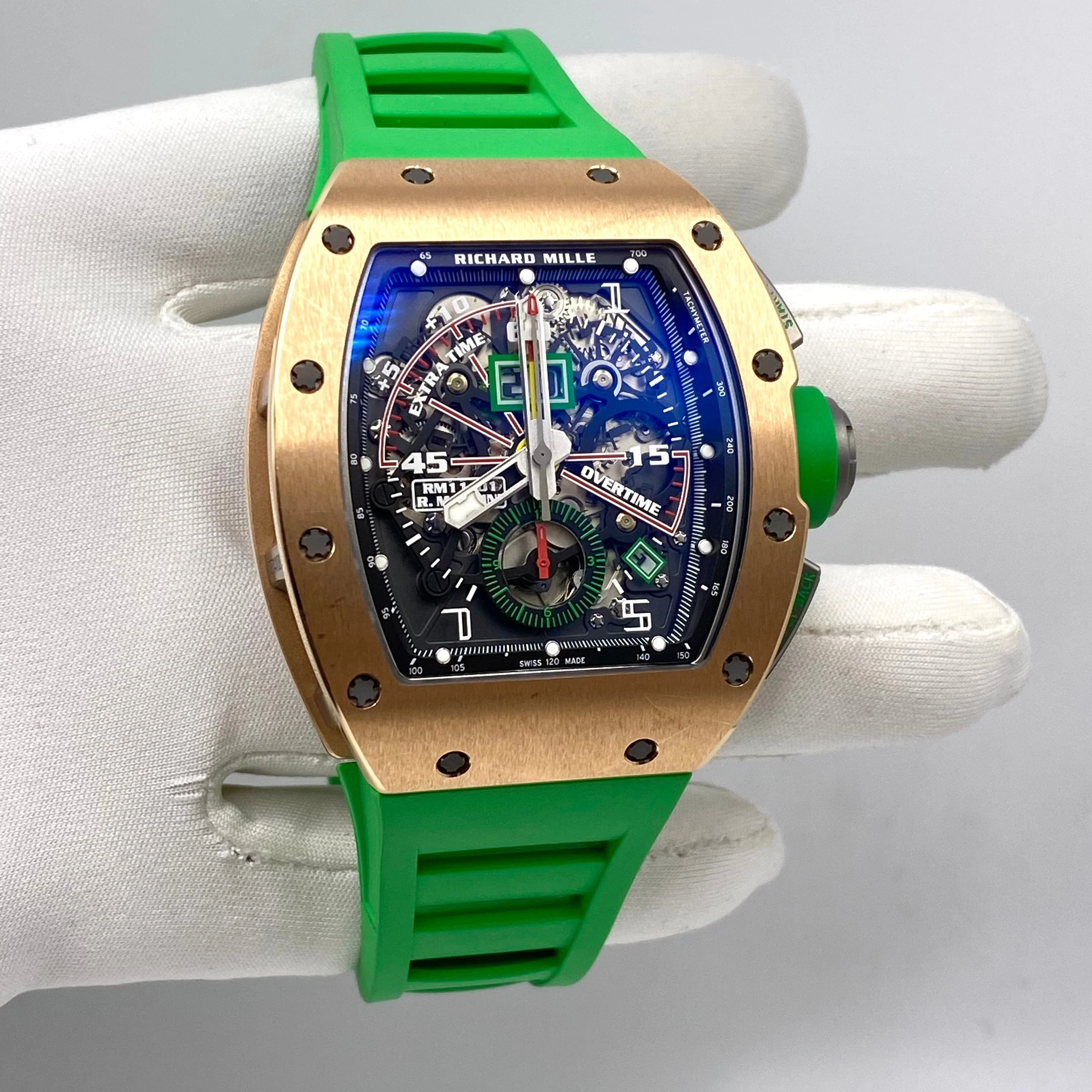 Richard Mille RM 11-01 Robert Mancini Chronograph Flyback Rose Gold
