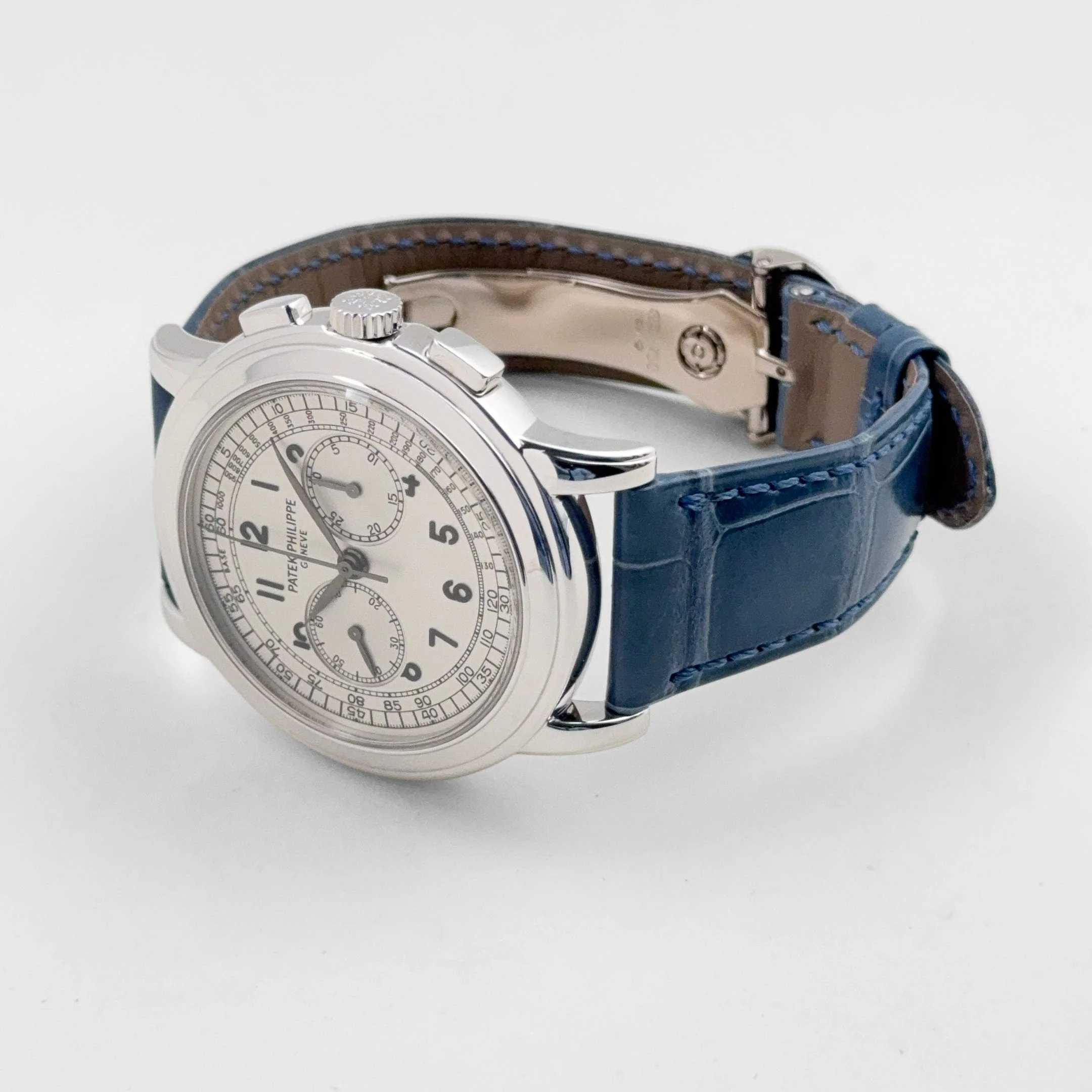 Patek Philippe Complications 5070G-001 Chronograph White Gold Silver Dial (2003)