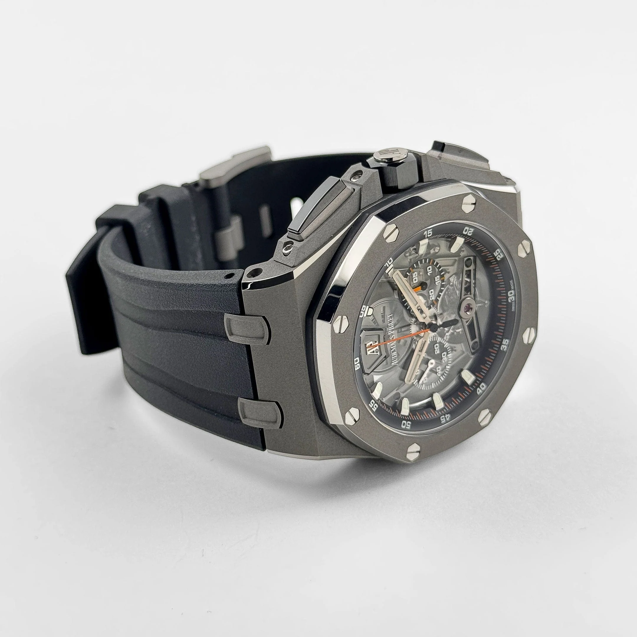 Audemars Piguet Royal Oak Offshore 26407TI.GG.A002CA.01 Tourbillon Chronograph Titanium (2017)