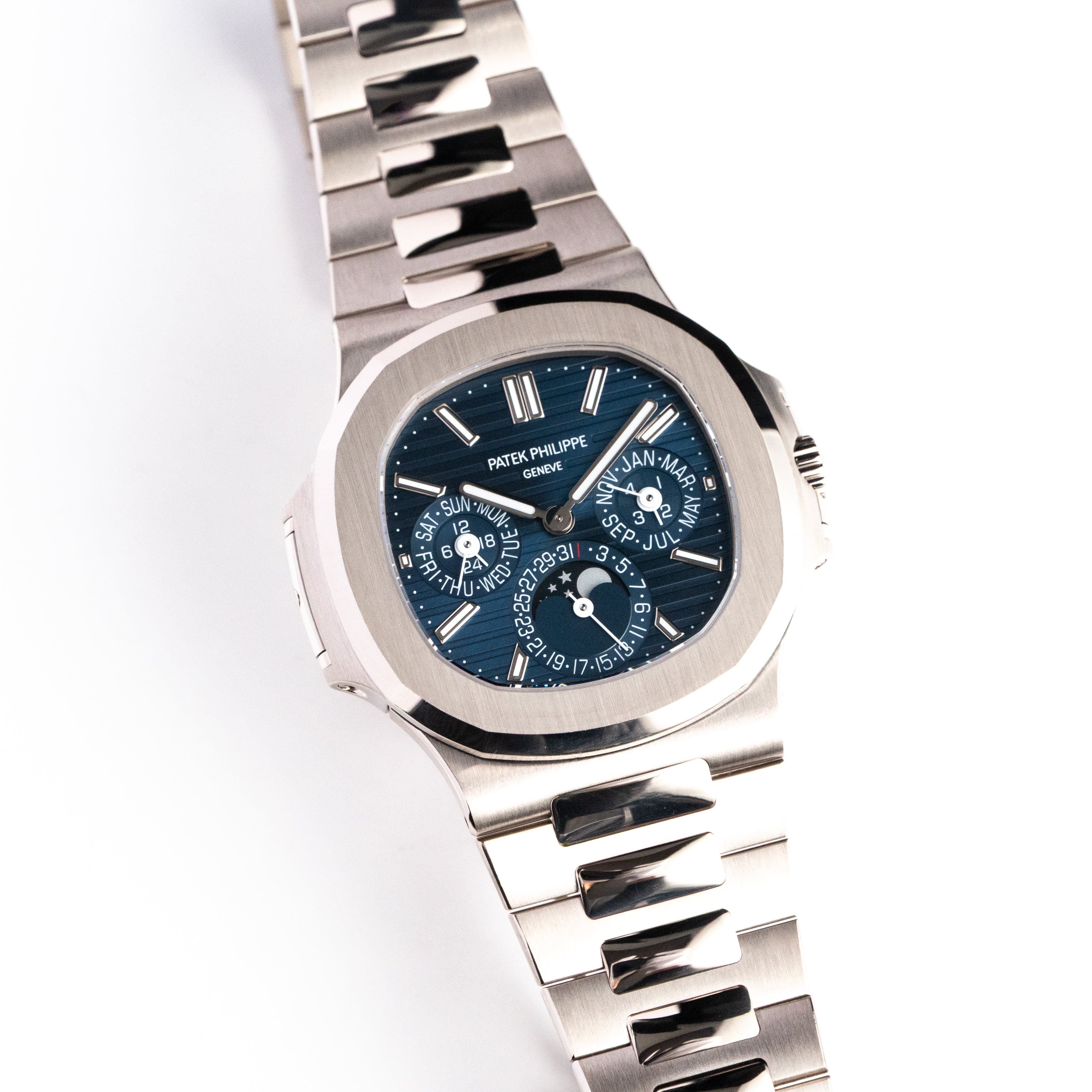 Patek Philippe Nautilus 5740/1G-001 Perpetual Calendar Moon Phases