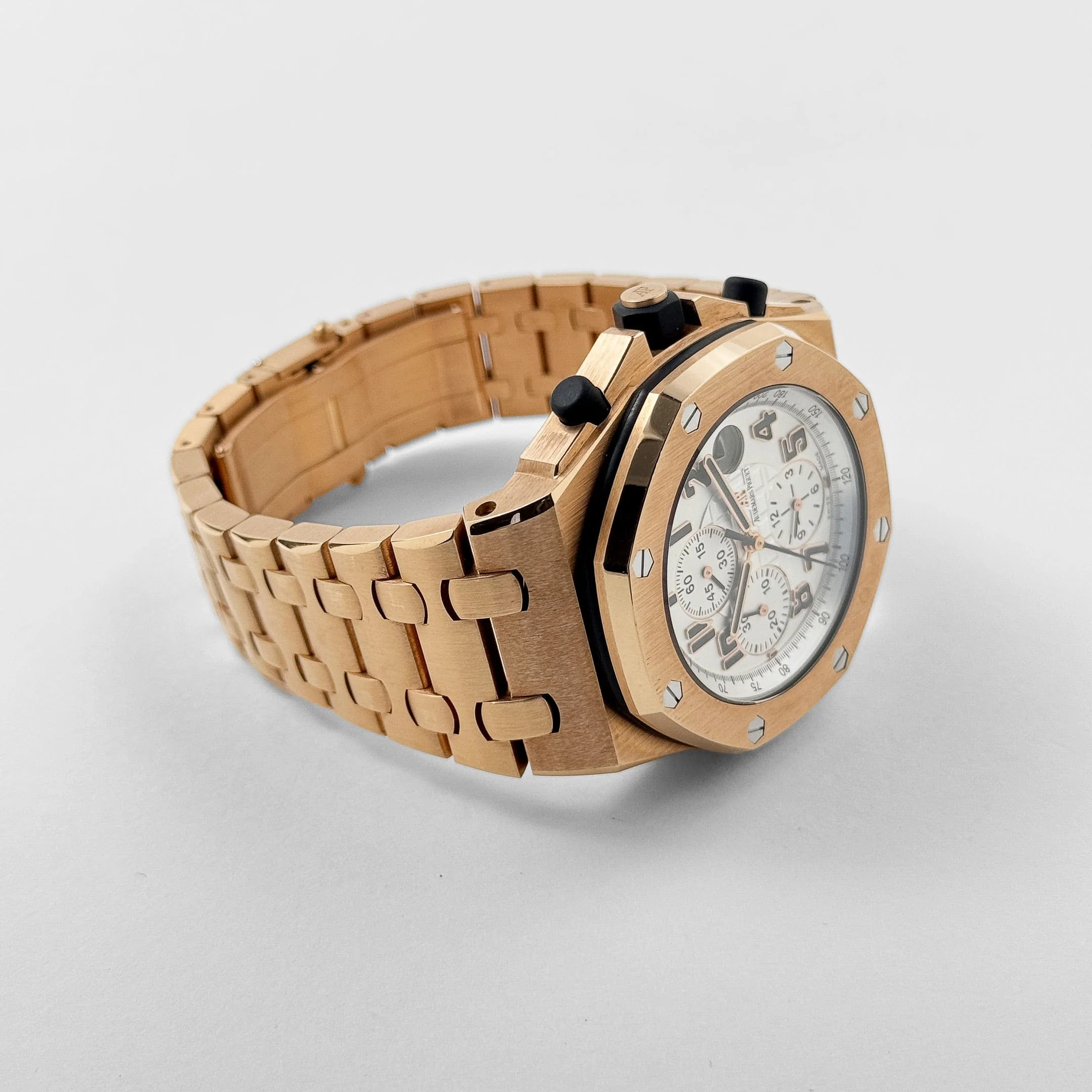 Audemars Piguet Royal Oak Offshore Chronograph 26170OR.OO.1000OR.01 Rose Gold White Dial (2012)