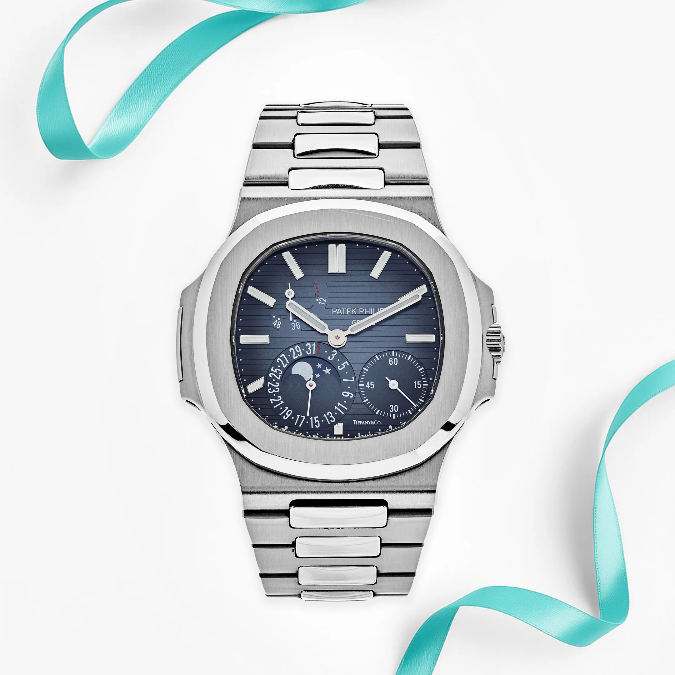 Patek Philippe Nautilus 5712/1A-001 'Tiffany & Co' Moon Phases Stainless Steel