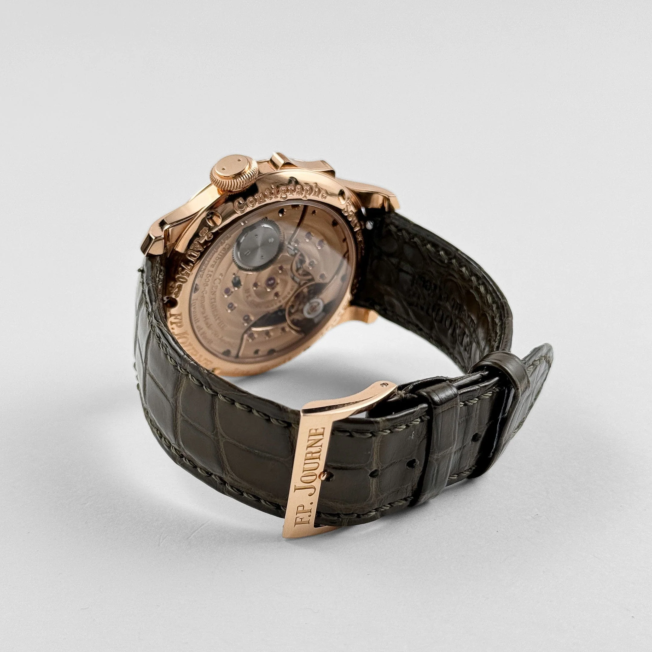 F.P.Journe Centigraphe Souverain Ref. CT Rose Gold Salmon Dial