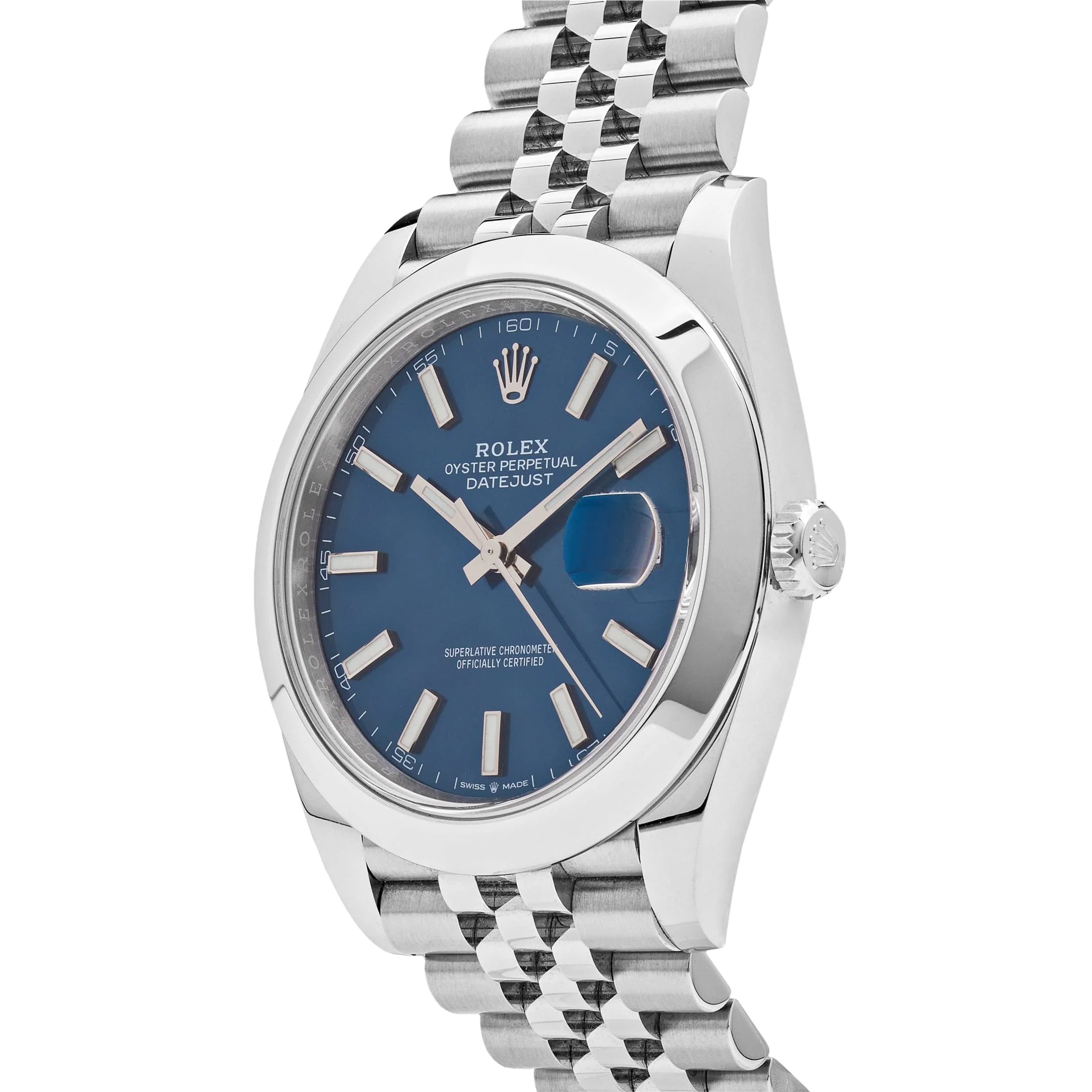 Rolex Datejust 41 126300 Stainless Steel Blue Dial Jubilee (2025)