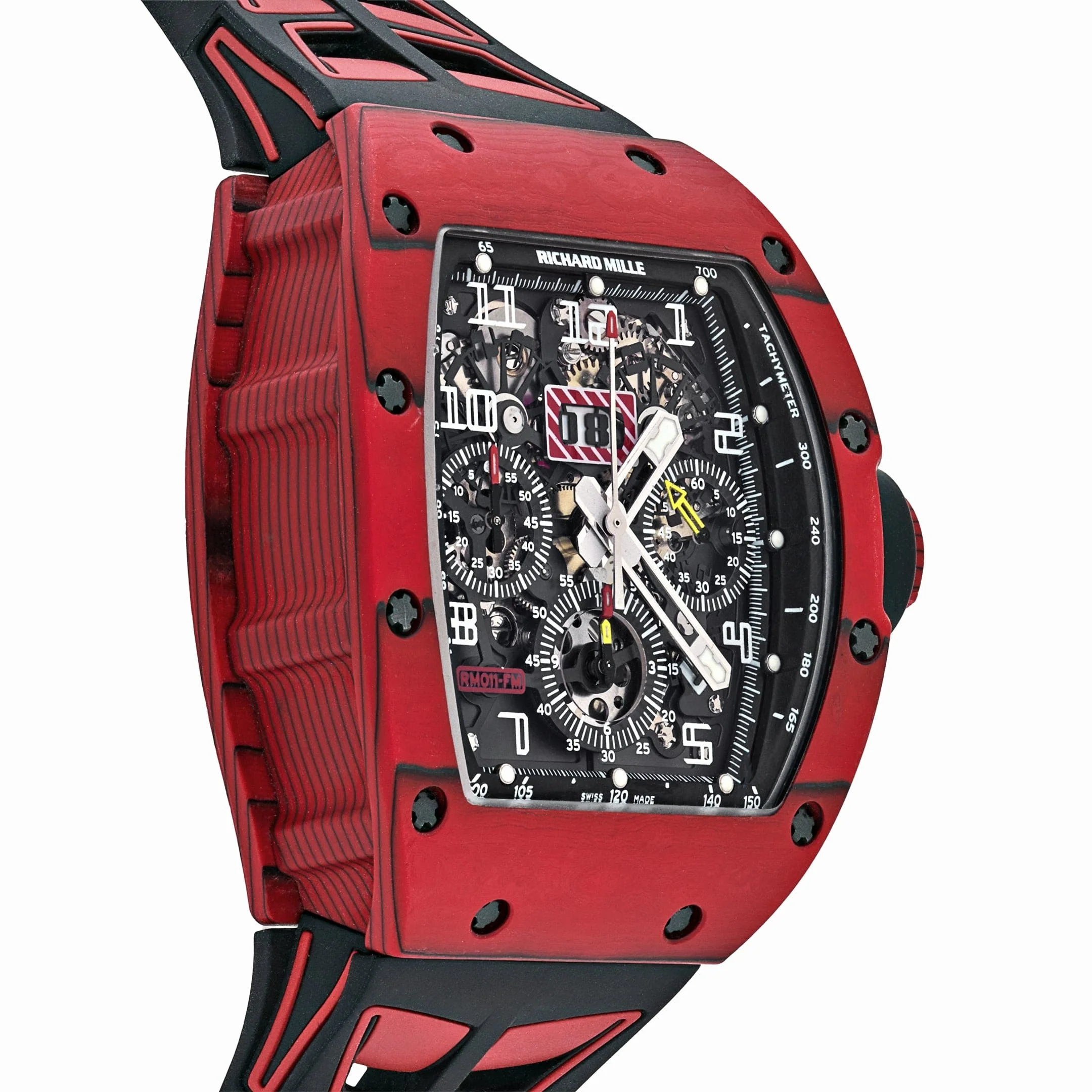 Richard Mille RM 011 Automatic Flyback Chronograph Red Quartz TPT