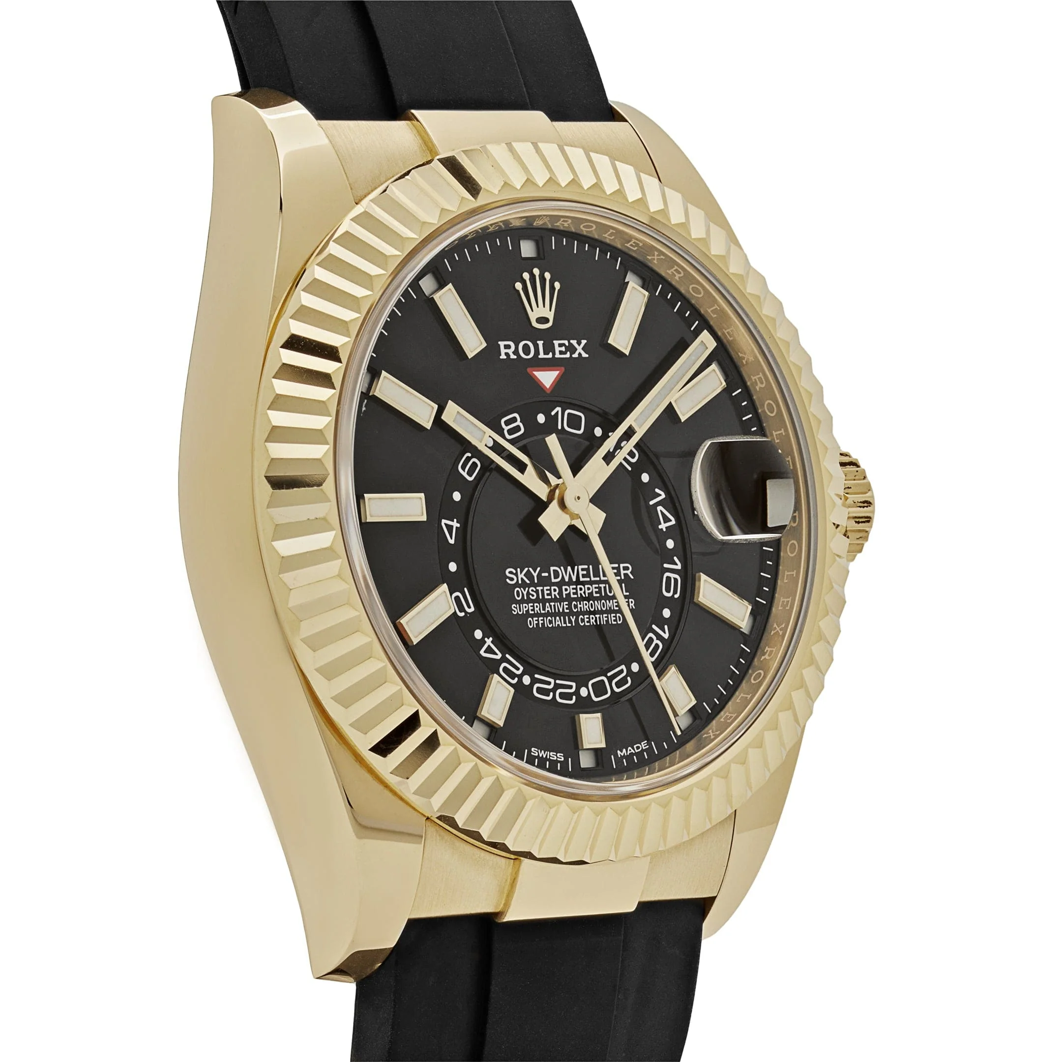 Rolex Sky-Dweller 336238 Yellow Gold  Bright Black Dial (2024)