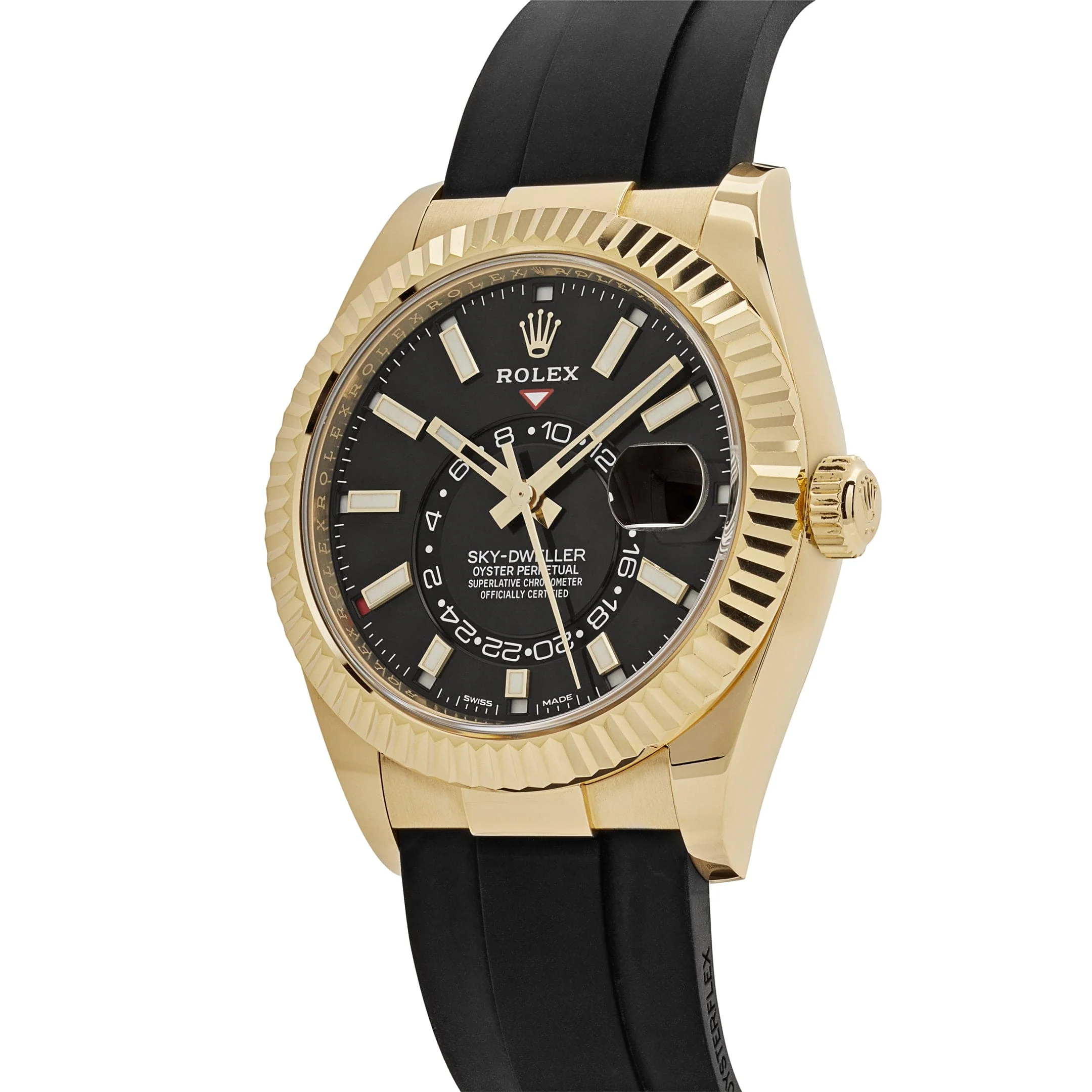 Rolex Sky-Dweller 336238 Yellow Gold  Bright Black Dial (2024)