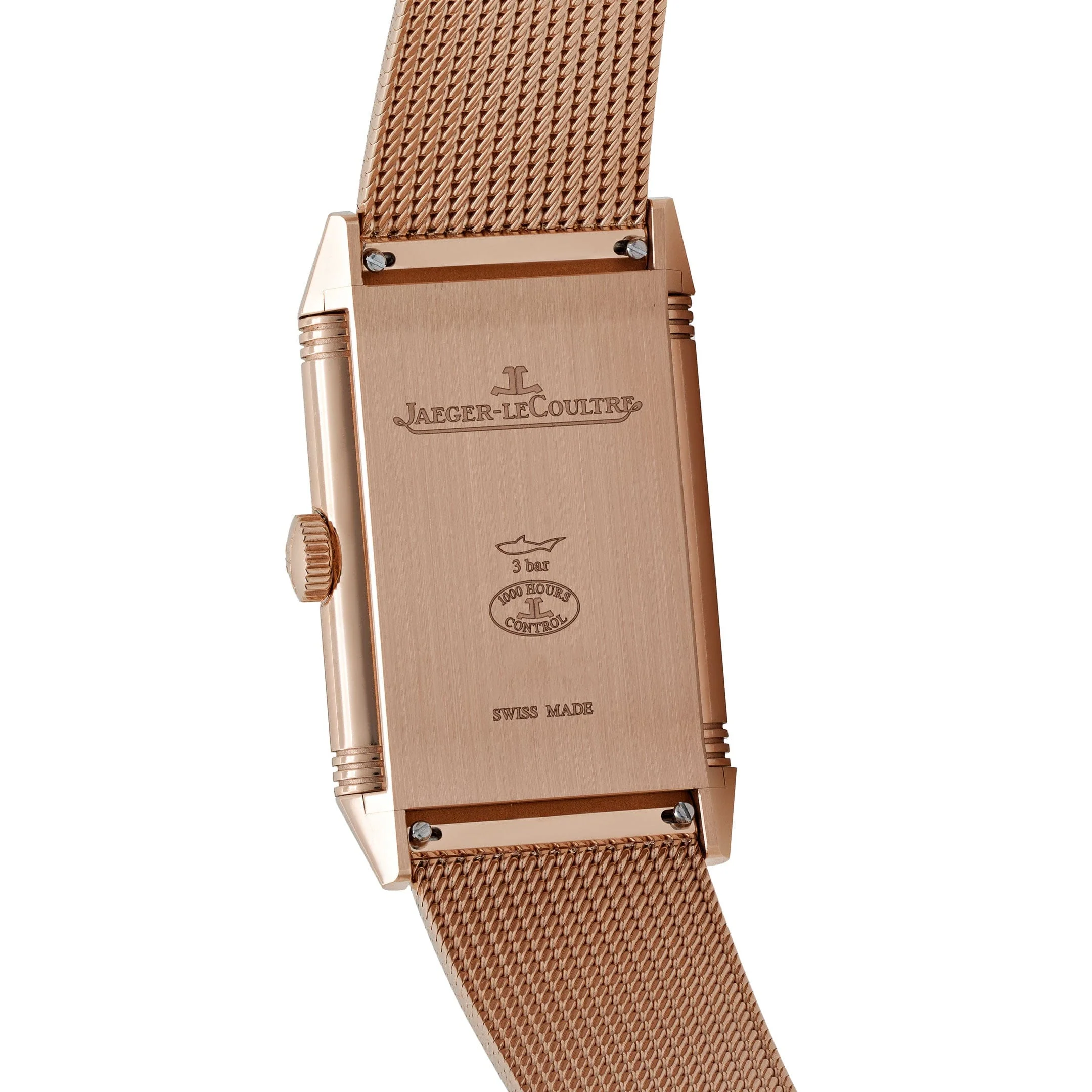 Jaeger-LeCoultre Reverso Tribute Q713216J Monoface Small Seconds Rose Gold Grained Rose Gold Dial (2025)