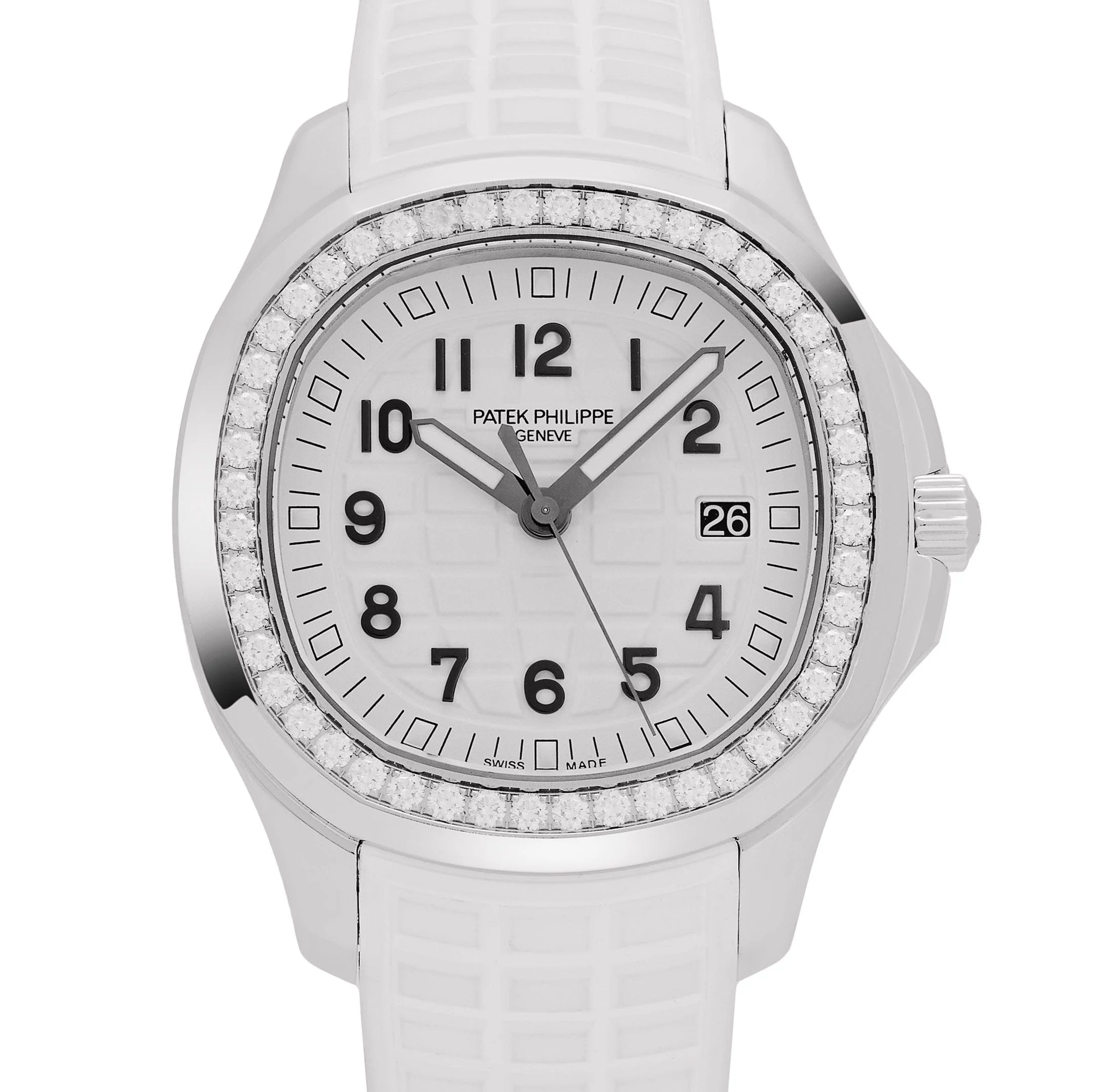 Patek Philippe Aquanaut Luce 5267/200A-010 Stainless Steel White Dial Diamond Bezel (2025)