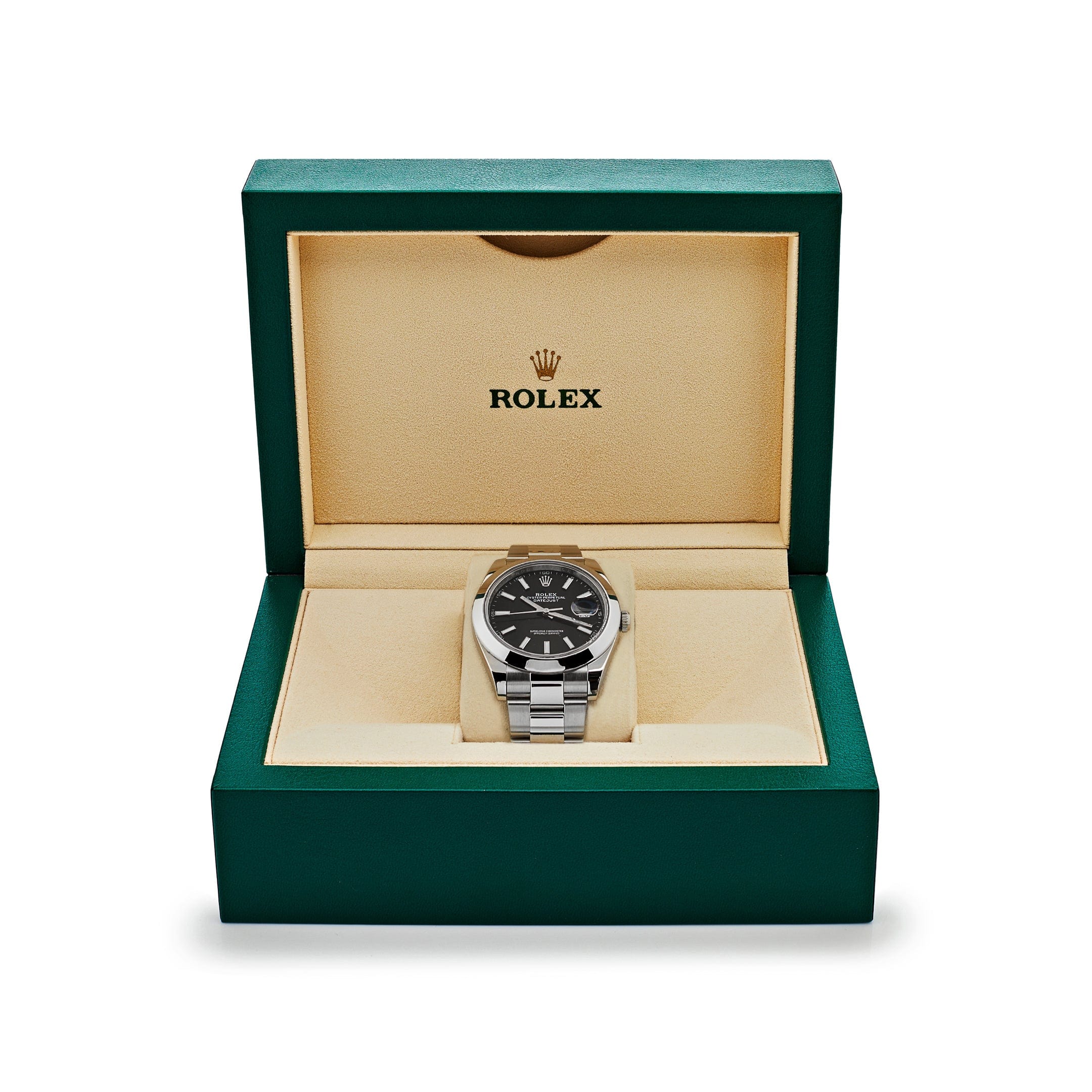 Rolex Datejust 41 126300 Stainless Steel Black Dial Oyster