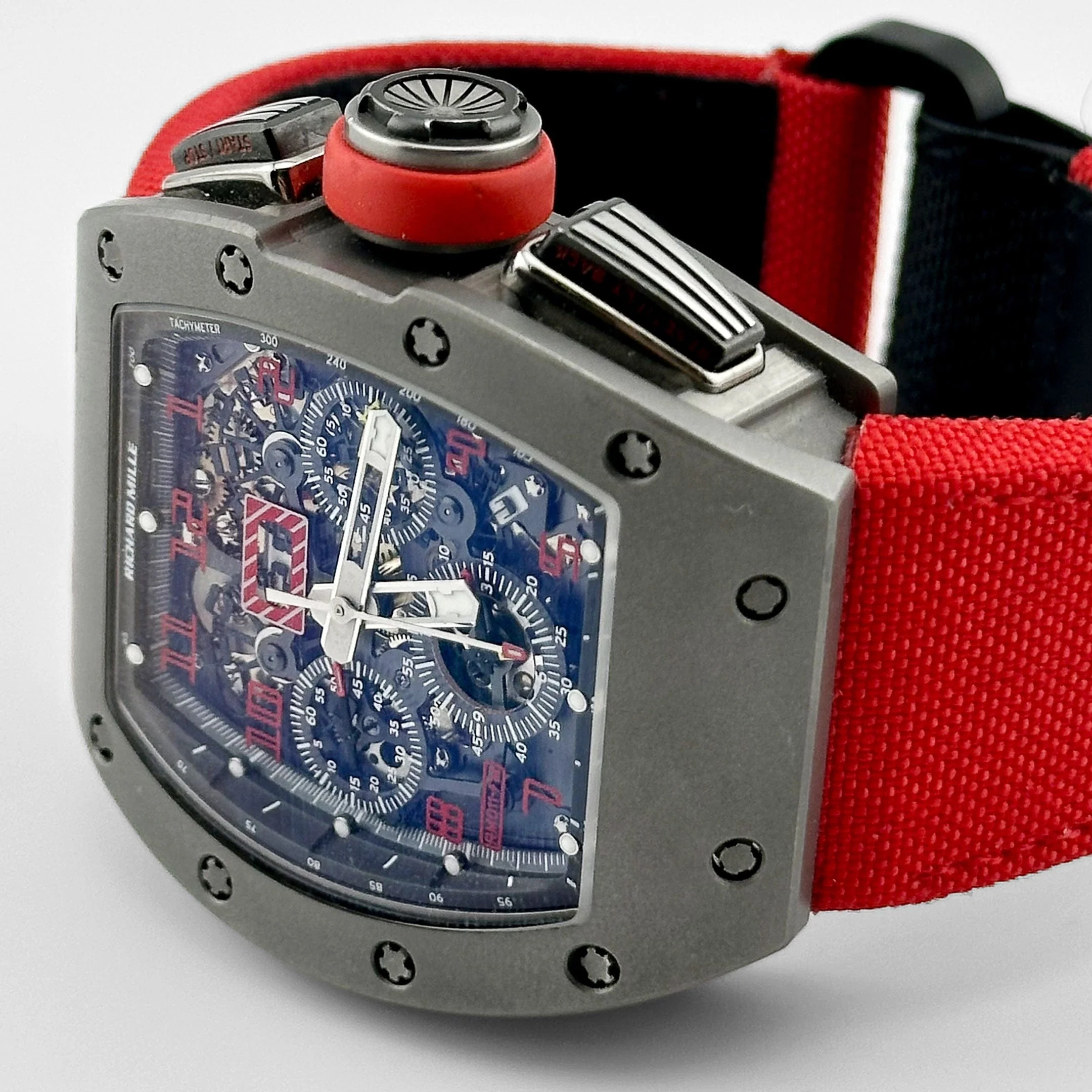 Richard Mille RM 011 Felipe Massa Sandblast Titanium Chronograph