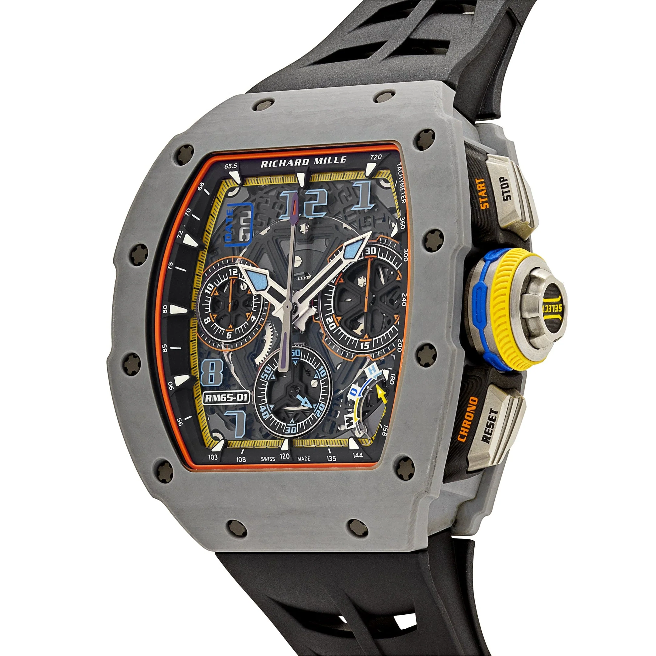 Richard Mille RM 65-01 Automatic Split-Seconds Chronograph Grey Quartz TPT (2024)