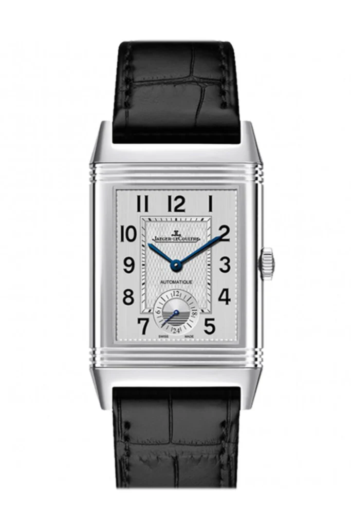 Jaeger LeCoultre Reverso Classic Large Duoface Stainless Steel Watch 3838420
