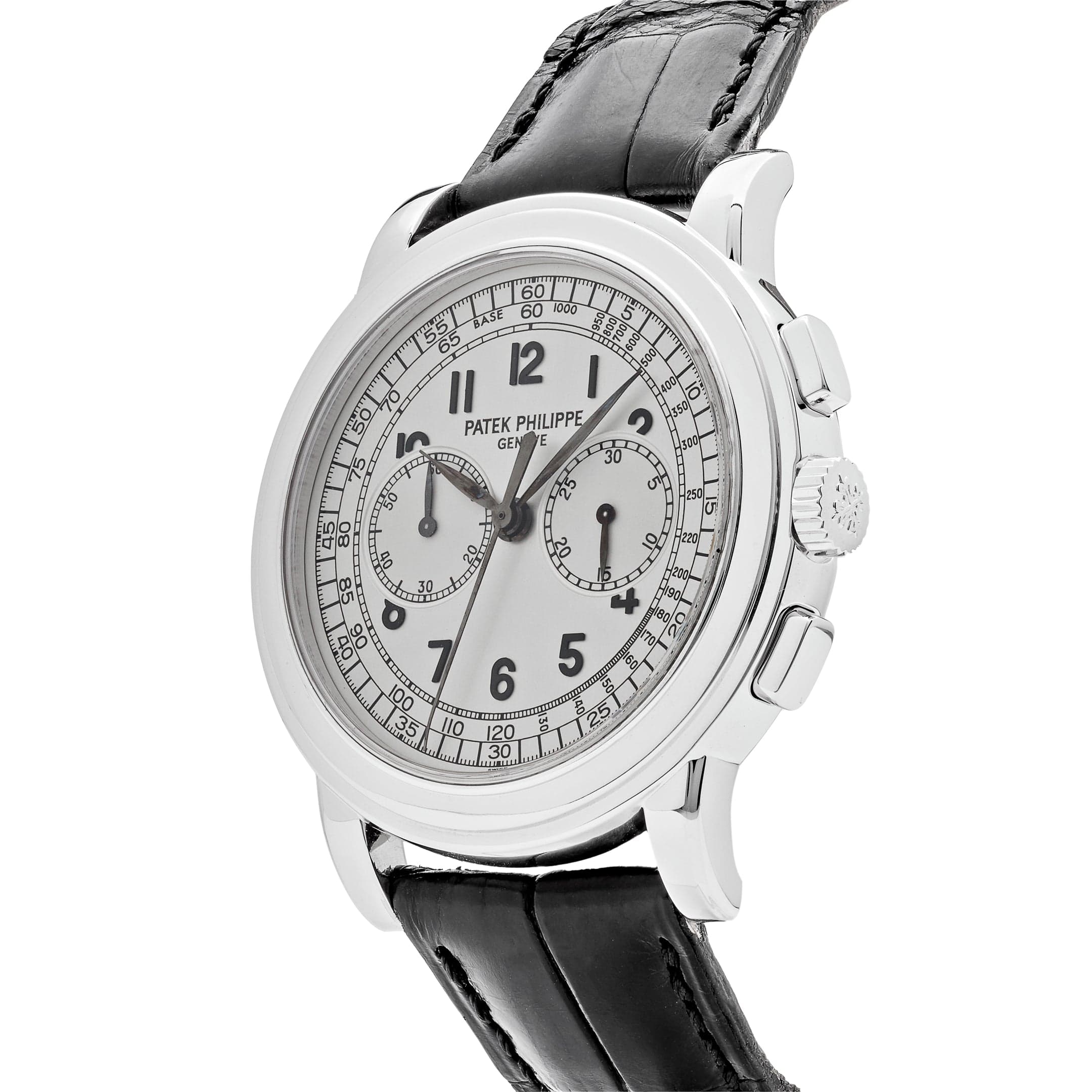 Patek Philippe Complications 5070G-001 Chronograph White Gold Silver Dial (2005)